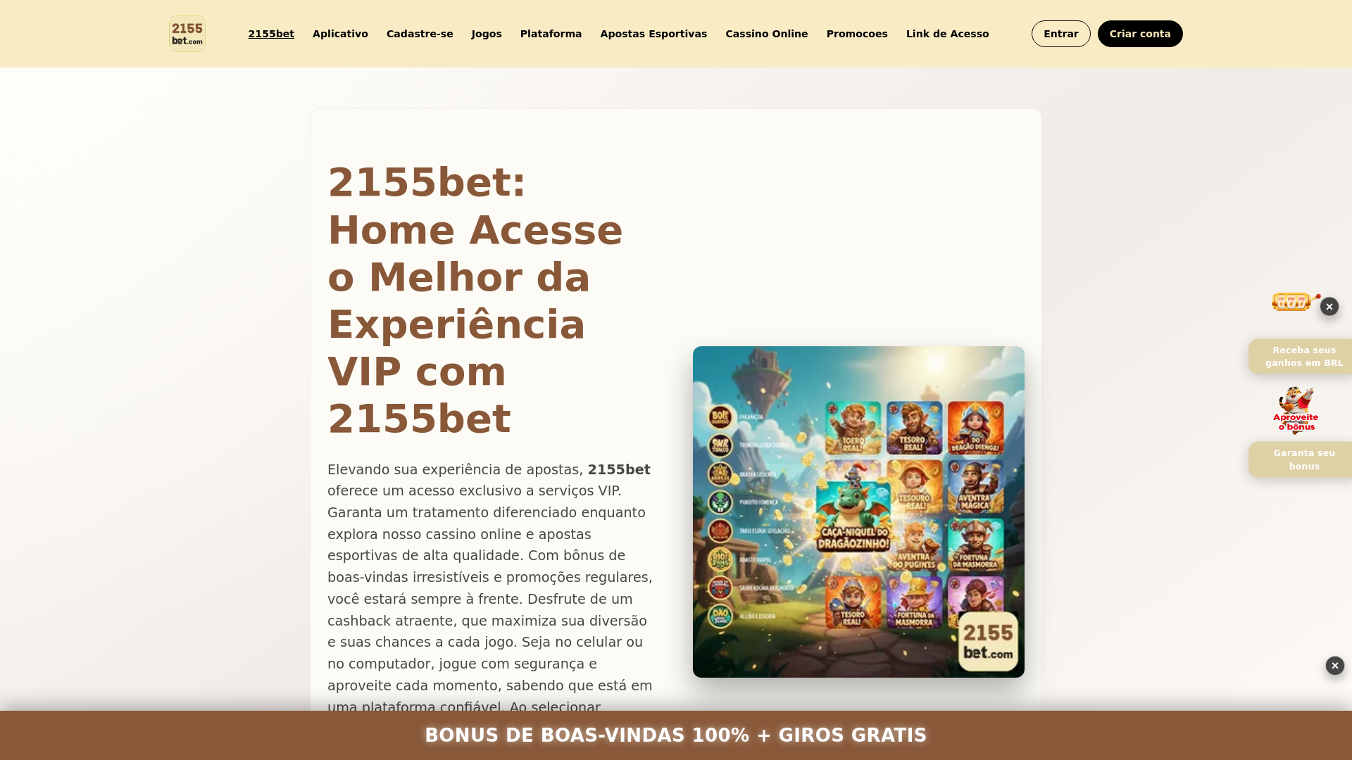 website screenshot of https://2155betaviator.com/