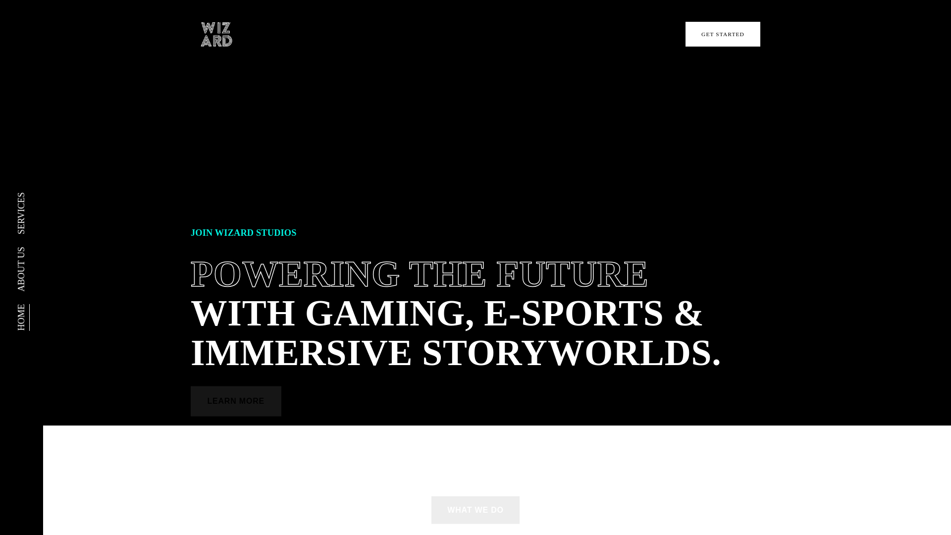website screenshot of https://wizard-akademi.com/