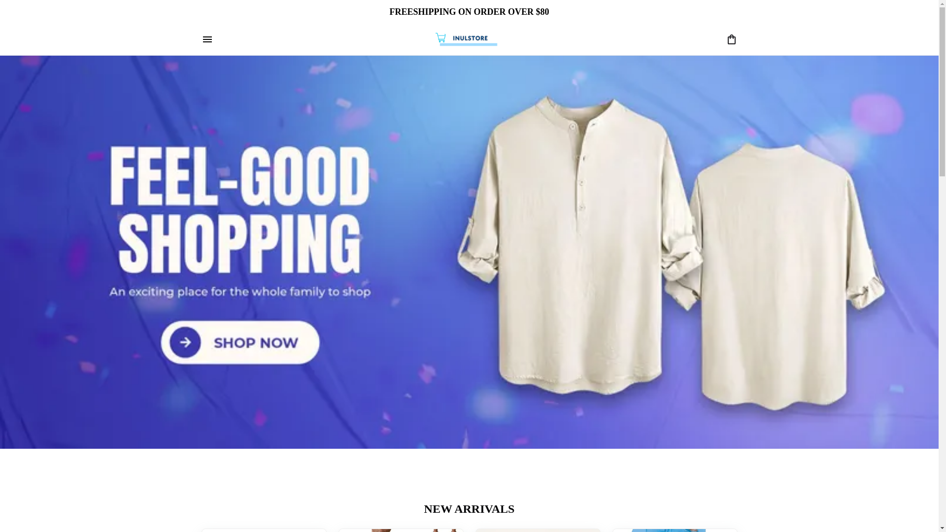 website screenshot of https://inulstore.com/