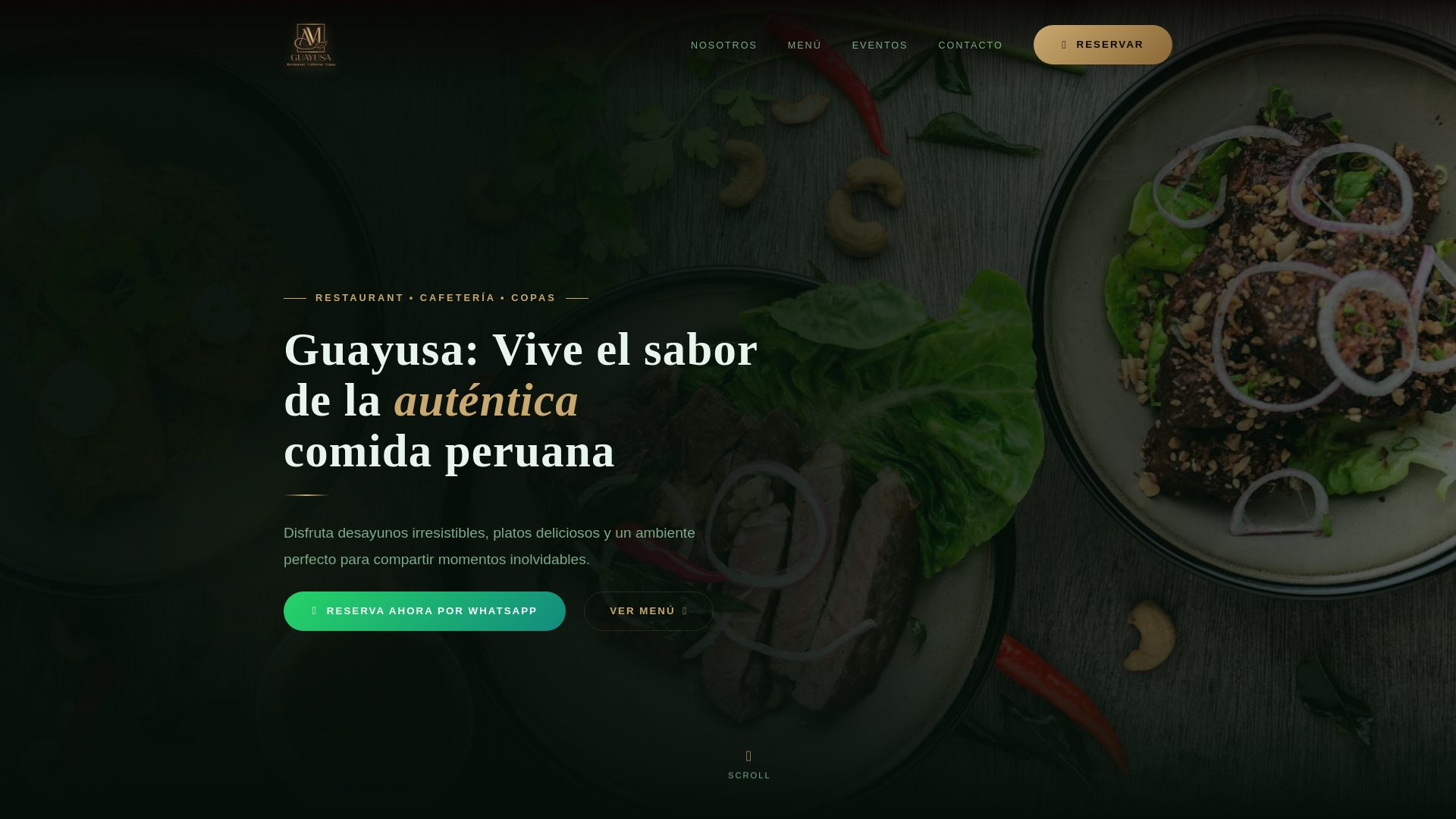 website screenshot of https://guayusamoyobamba.com/