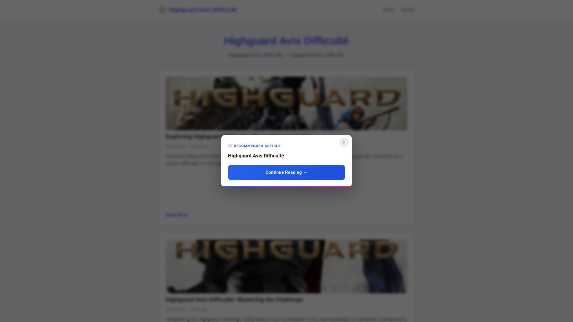 website screenshot of https://highguard-avis-difficulte.pages.dev/
