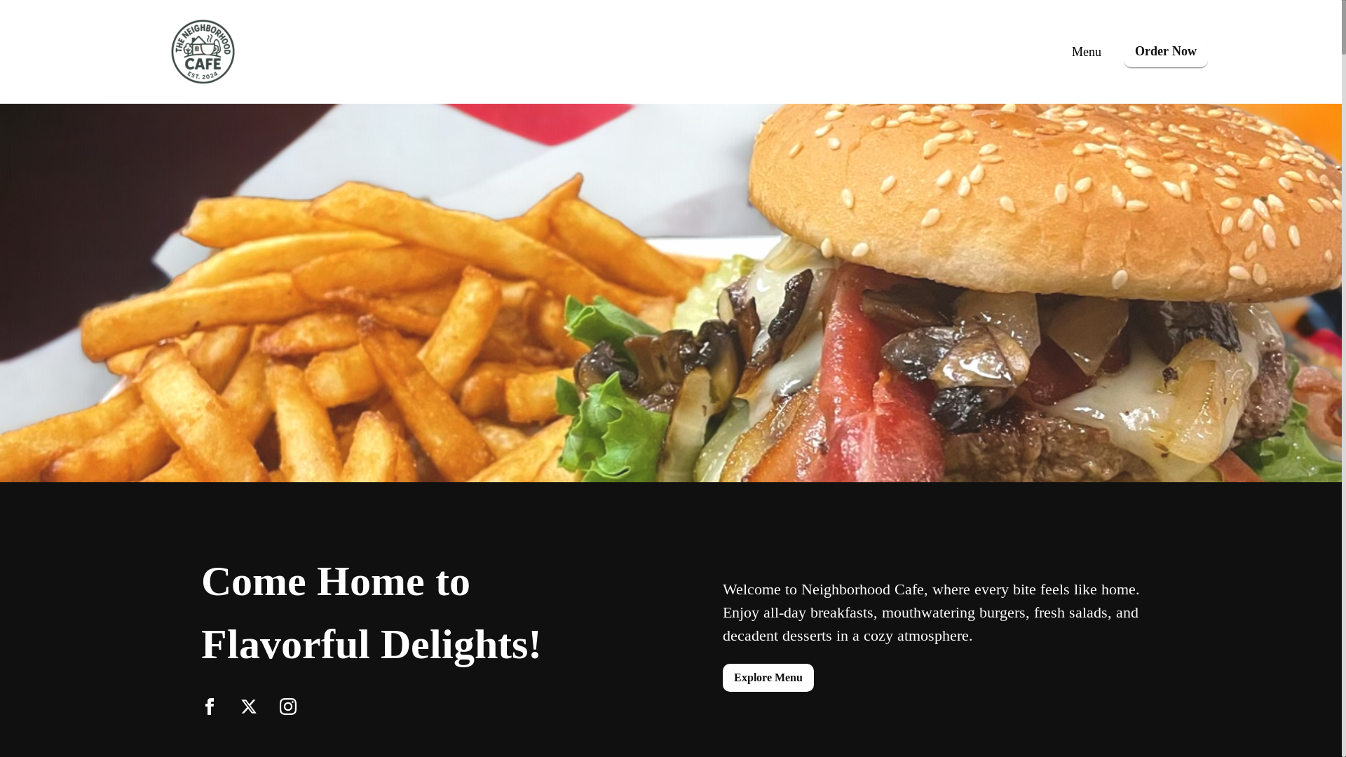 website screenshot of https://neighborhoodcafe-rohnertpark.com/