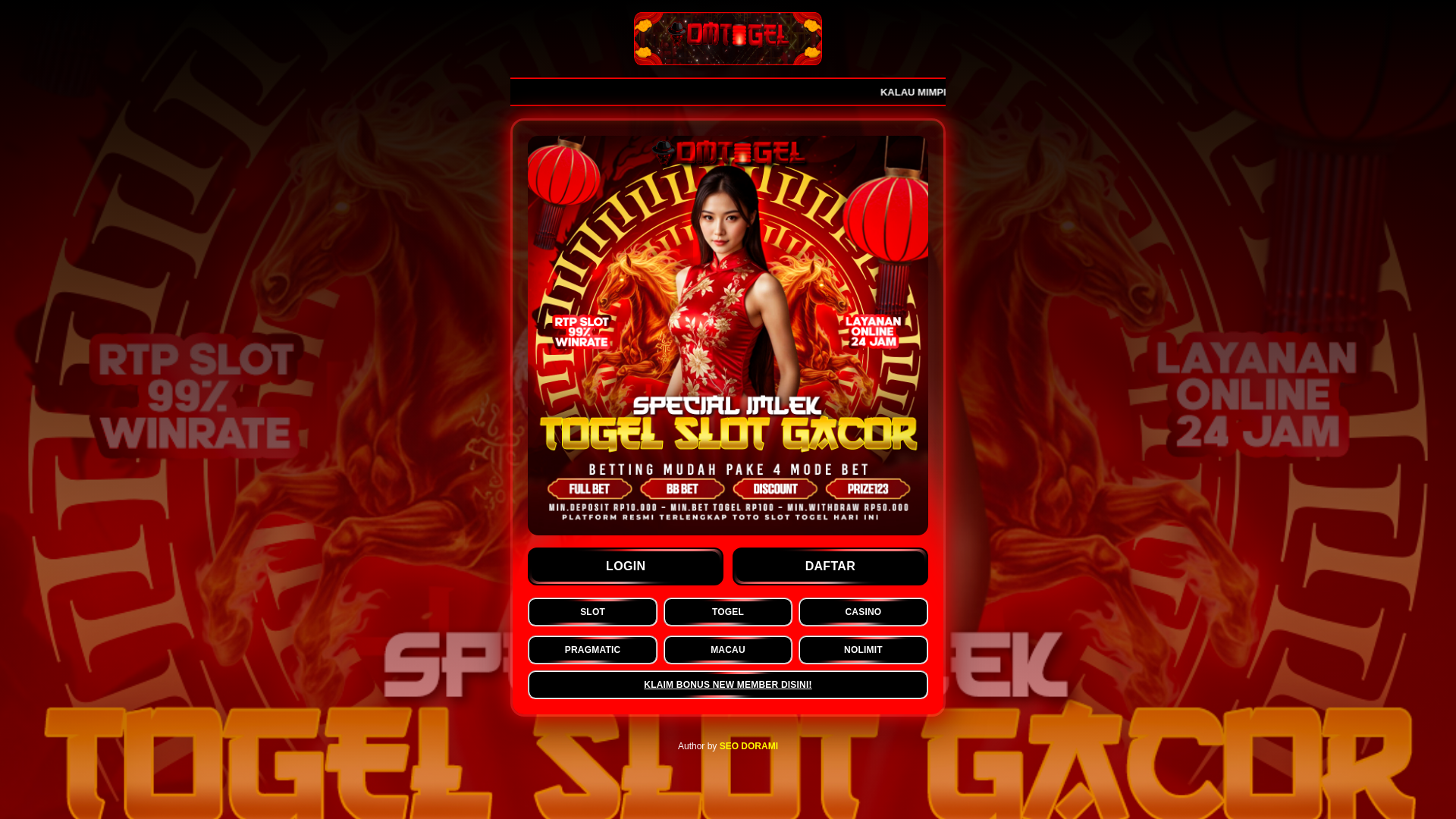 website screenshot of https://kasihnapasbang.pages.dev/