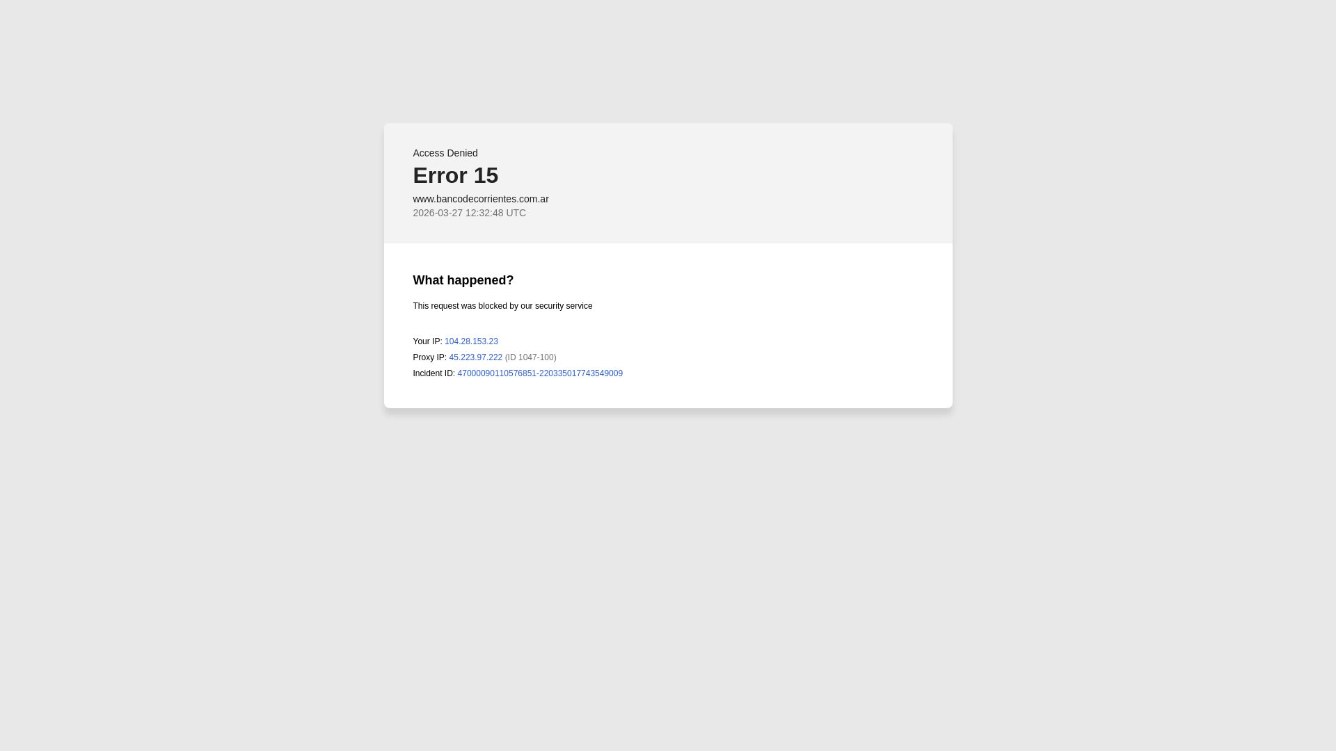 website screenshot of https://www.bancodecorrientes.com.ar/
