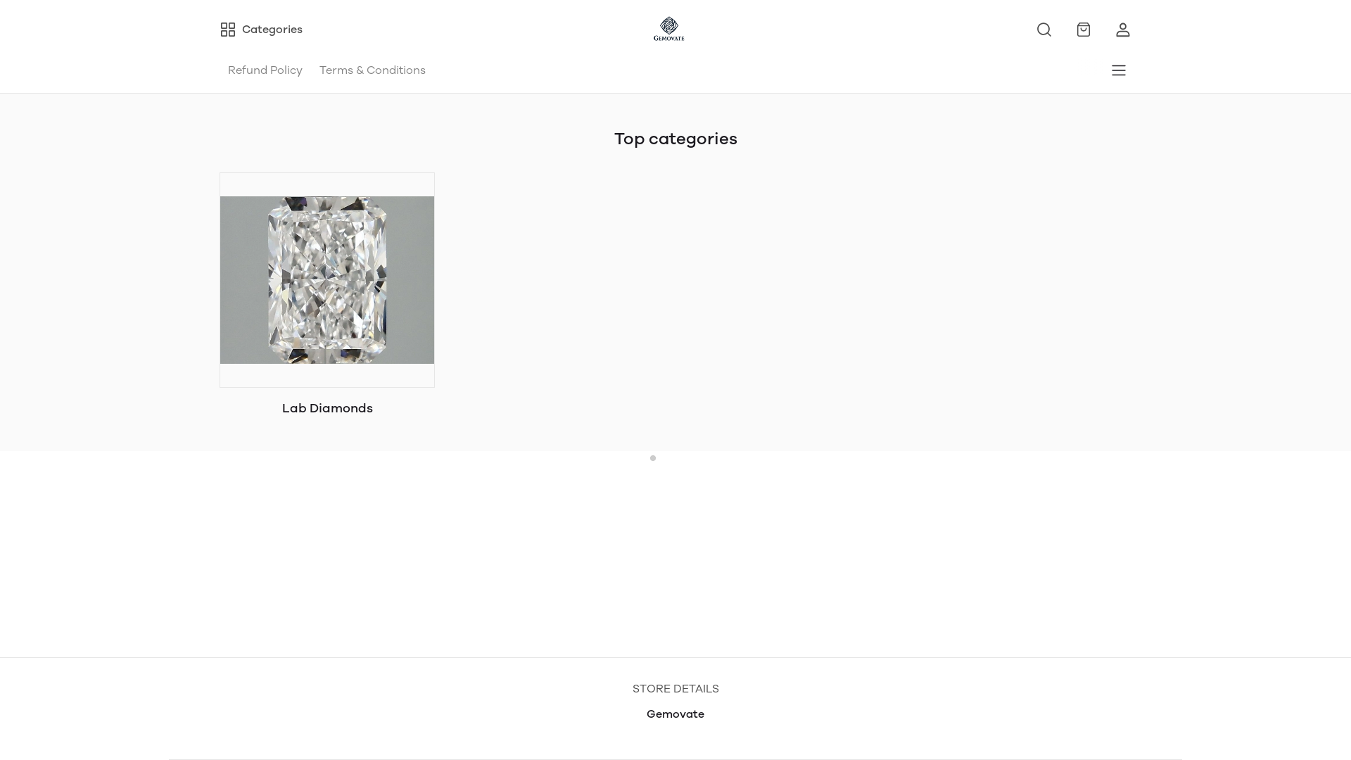 website screenshot of https://gemovate.com/