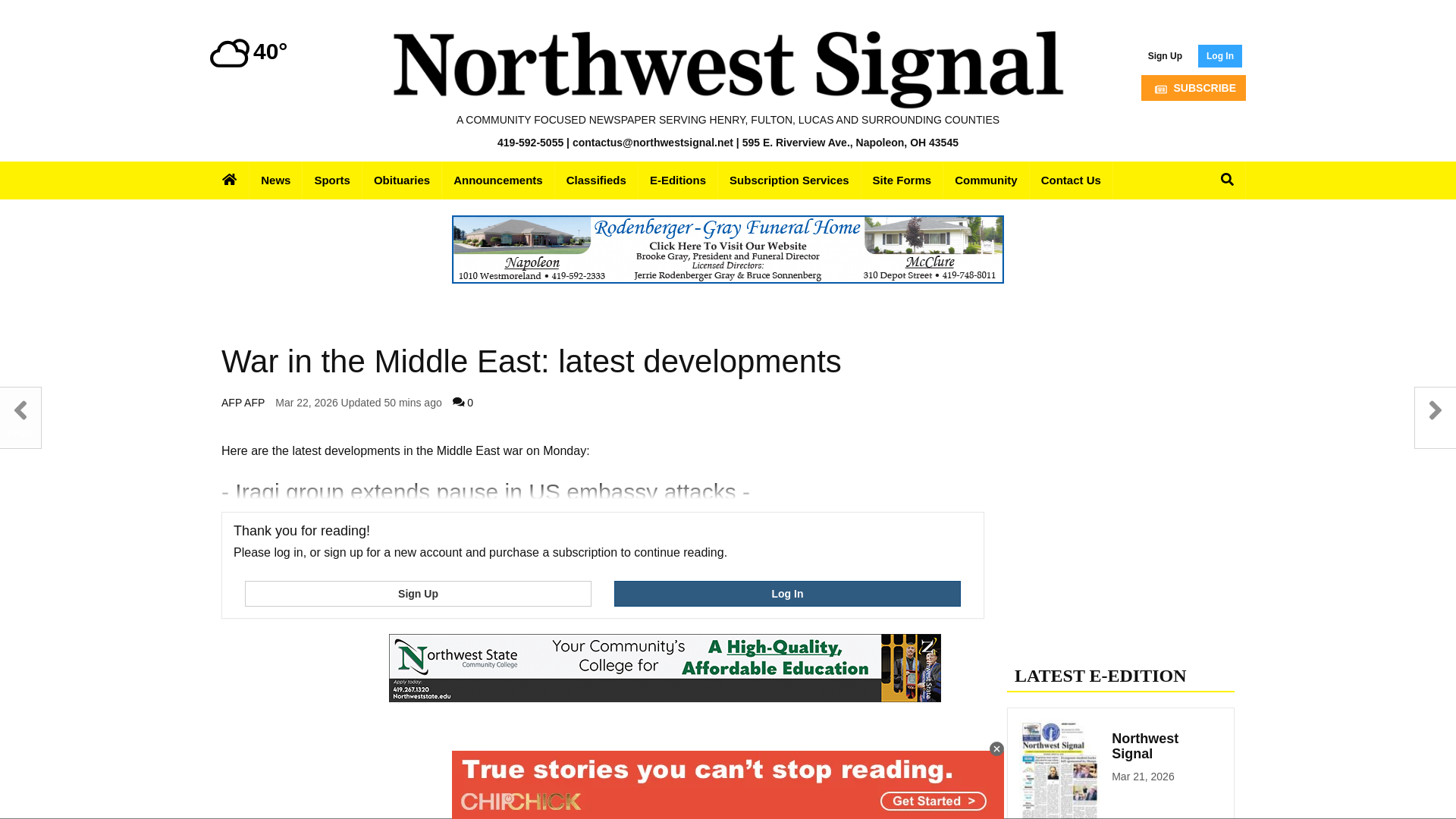 website screenshot of https://www.northwestsignal.net/news/article_9bd21c3a-952d-5972-bac6-427b1ded531c.html