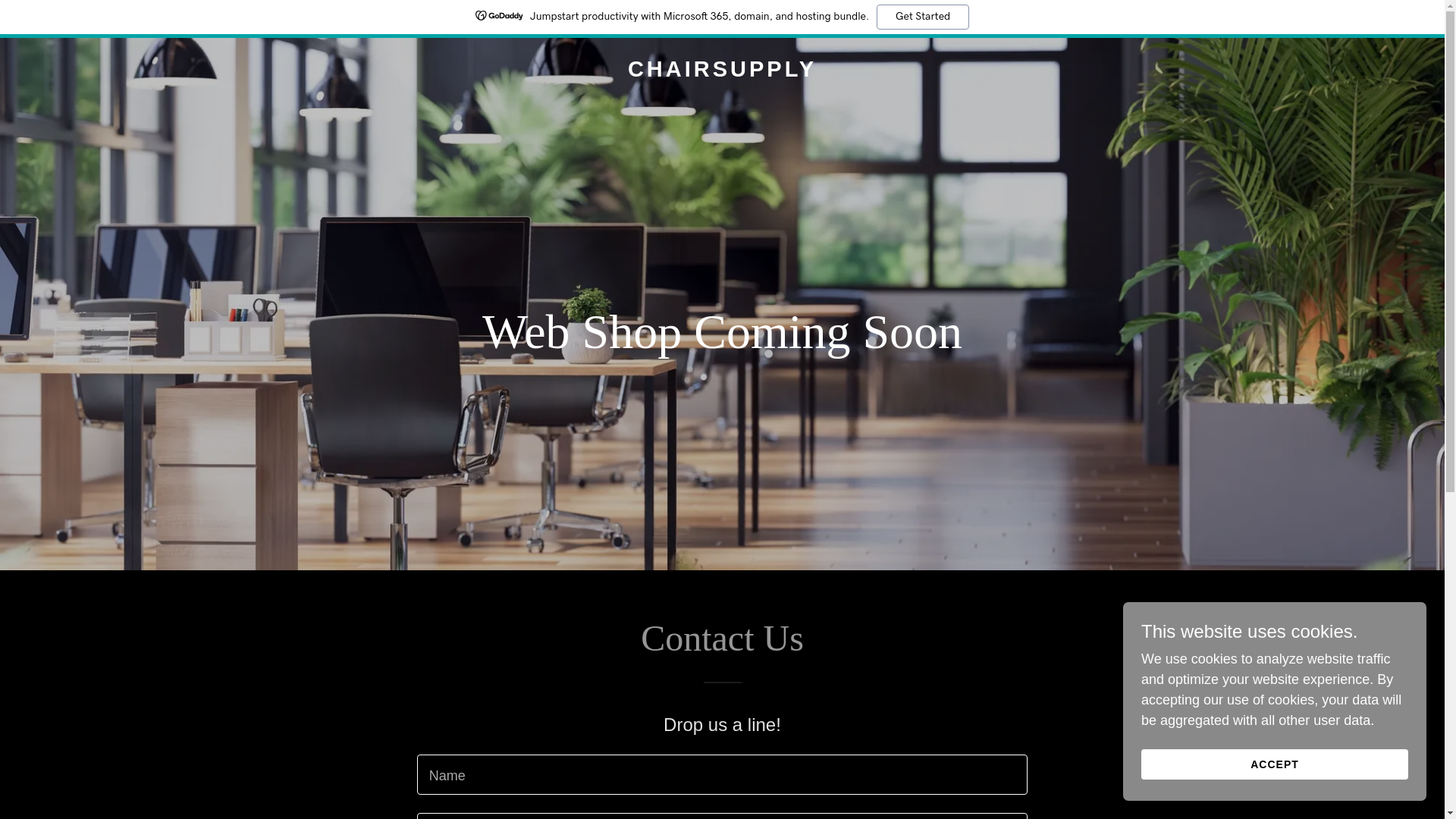 website screenshot of https://chairsupply.com.au/