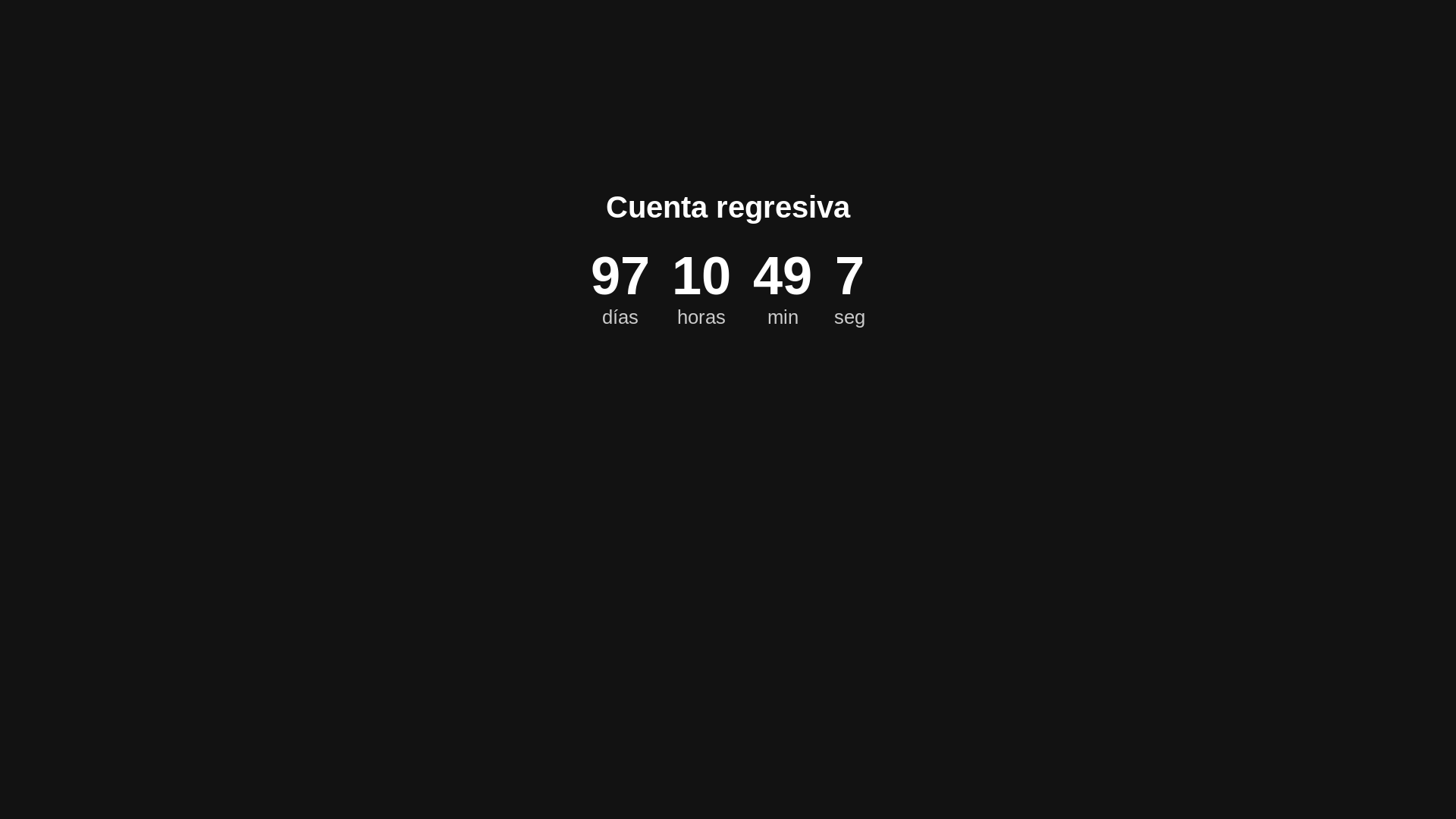 website screenshot of https://cuenta-regresiva.pages.dev/