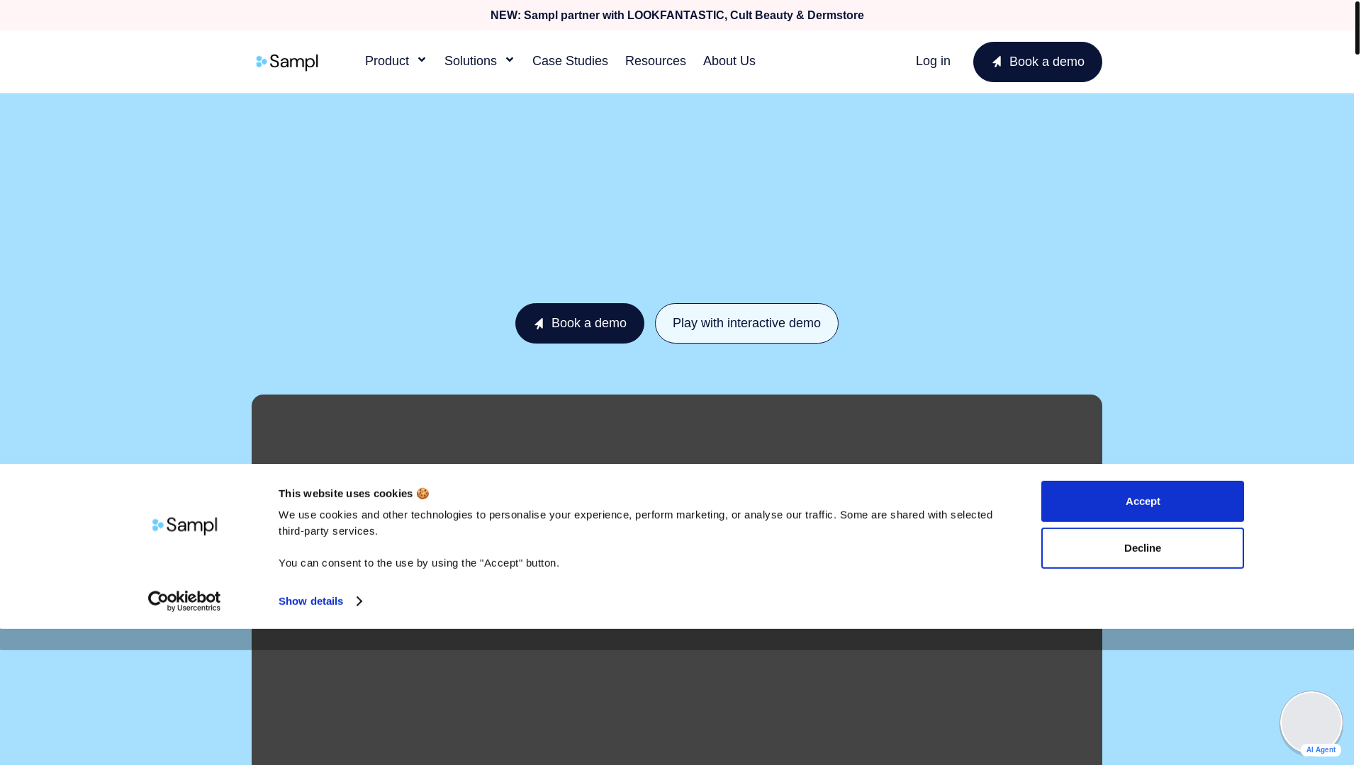 website screenshot of https://sampltechzone.co/