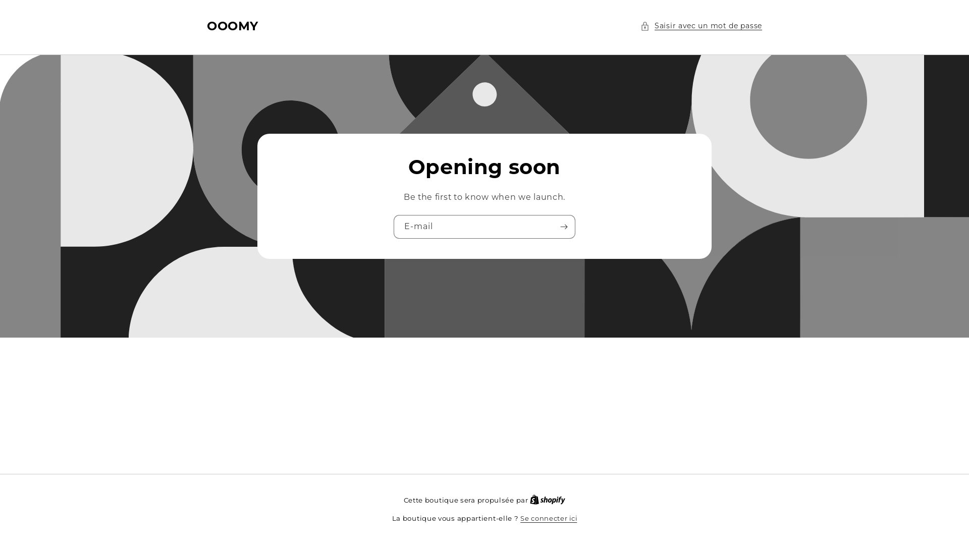 website screenshot of https://ooomy.fr/