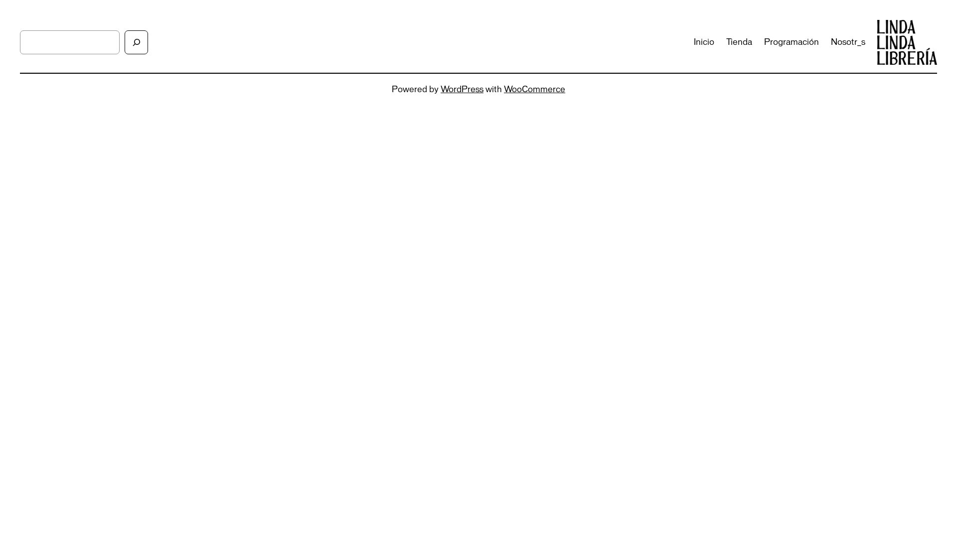website screenshot of https://lindalindalibreria.com/