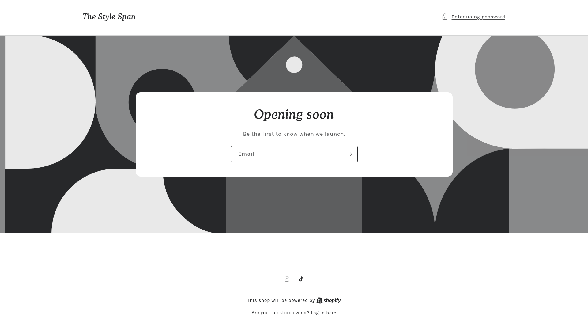 website screenshot of https://thestylespan.com/