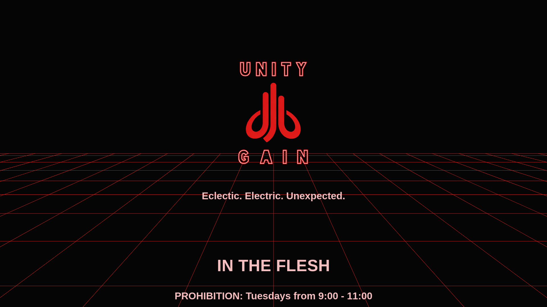 website screenshot of https://unitygain.live/