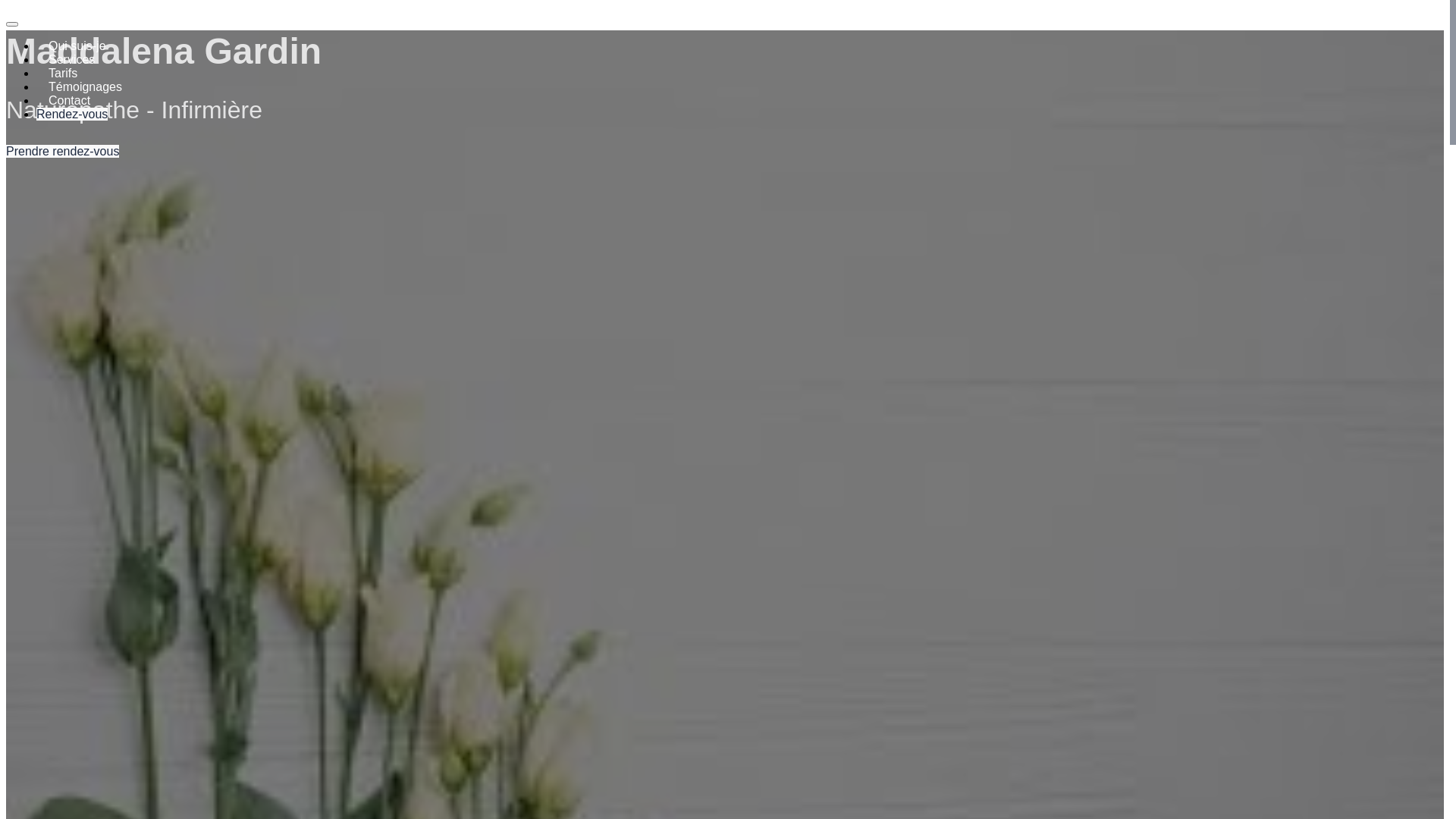 website screenshot of https://maddalenagardin.com/