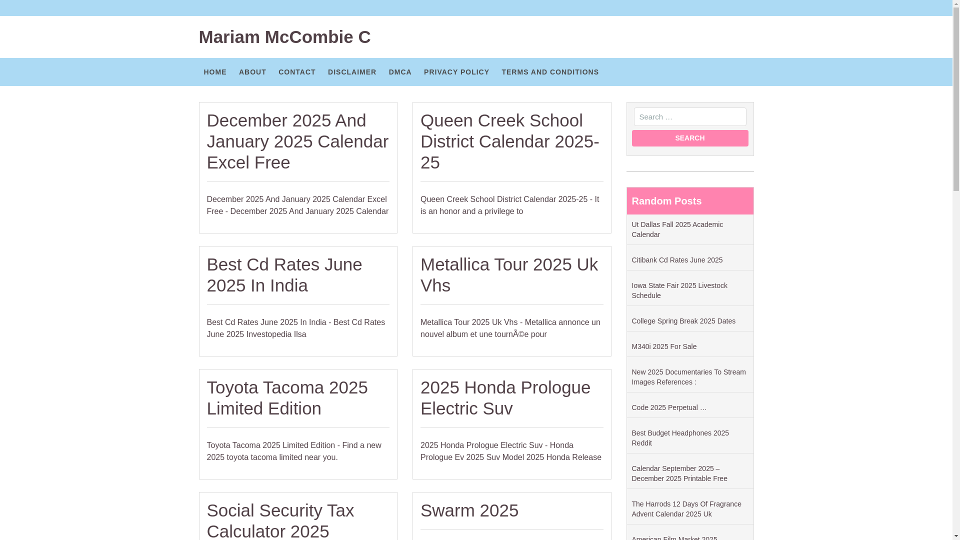 website screenshot of https://mariammccombiec.pages.dev/