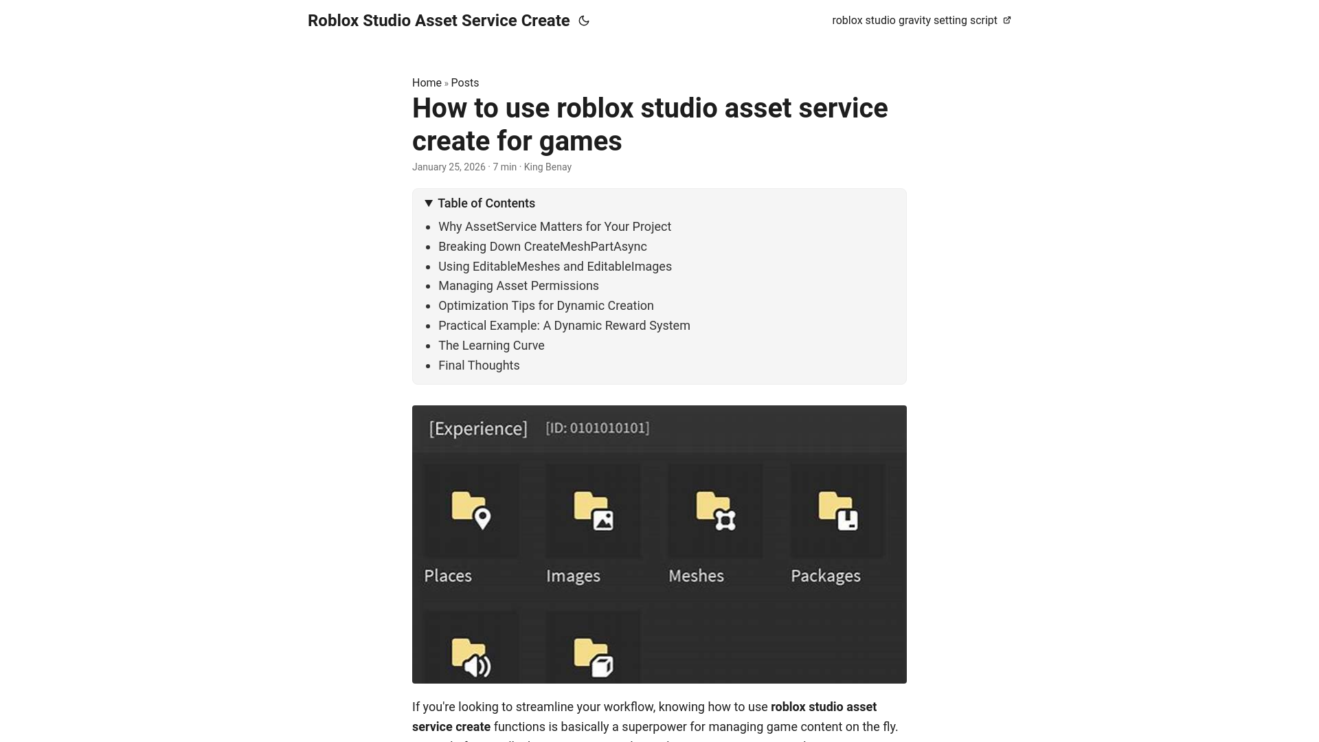website screenshot of https://roblox-studio-asset-service-create.pages.dev/