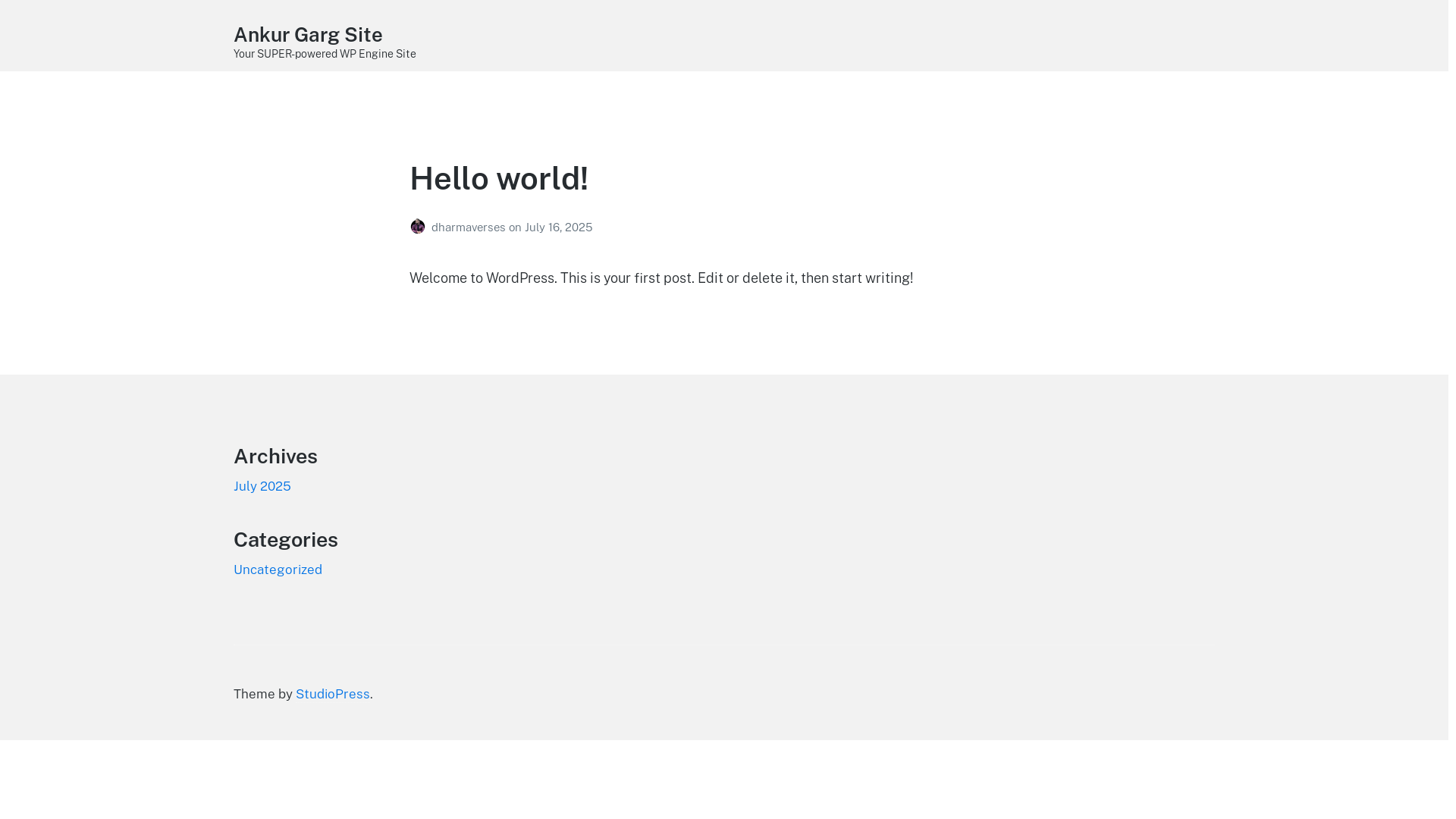 website screenshot of https://dharmaverses.com/