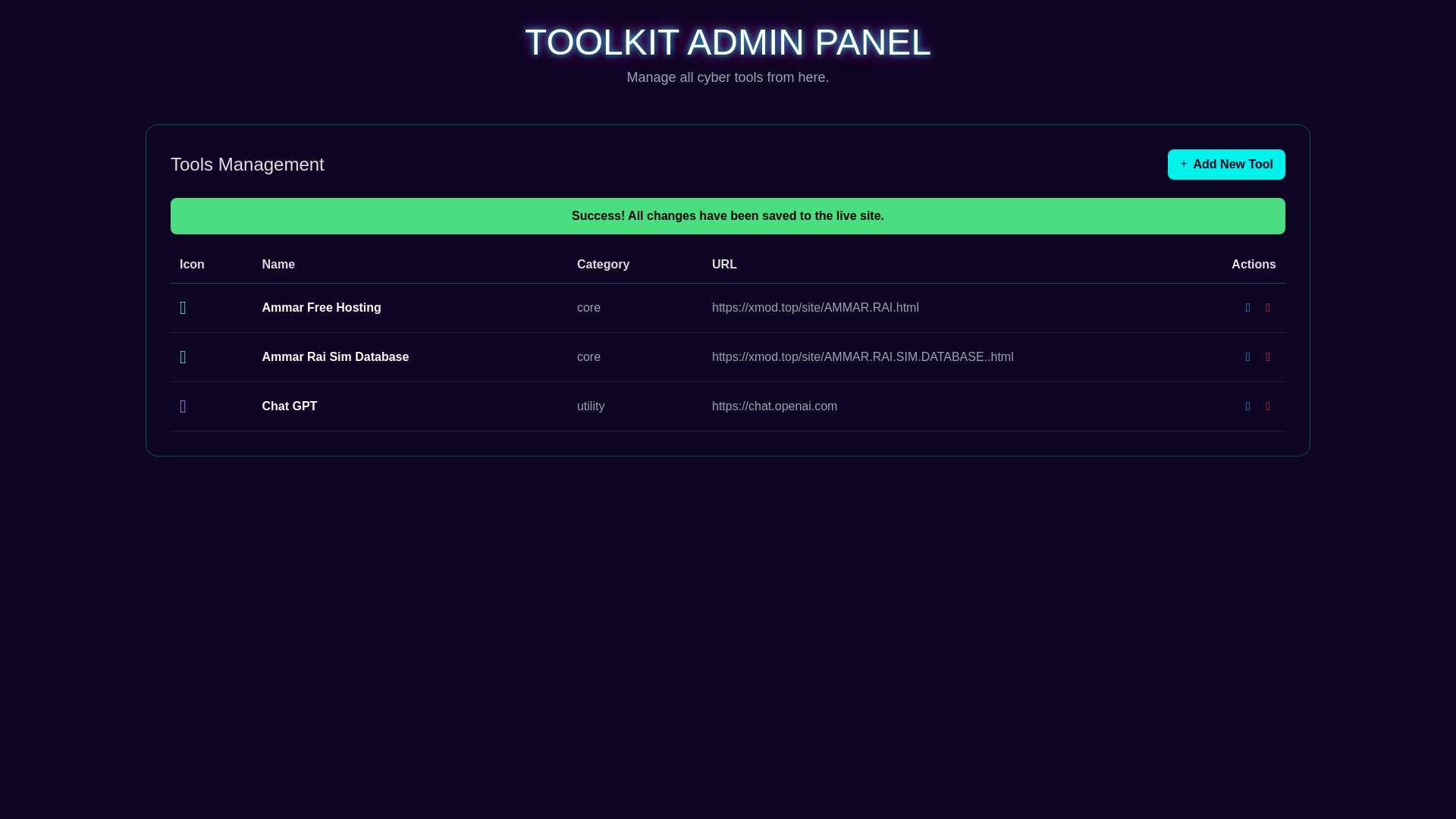website screenshot of https://kharaltoolkit2.pages.dev/