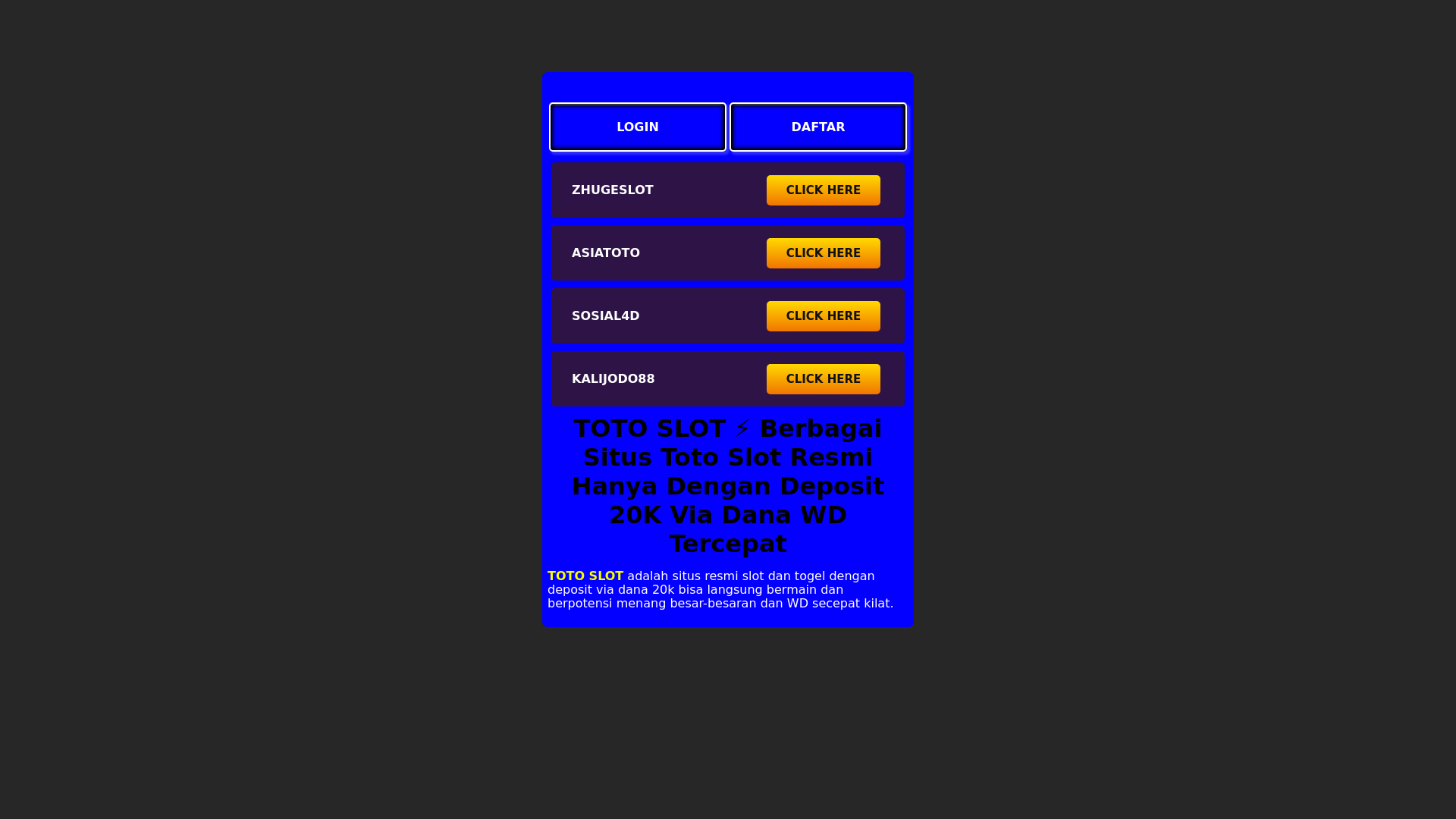 website screenshot of https://ampbersama-5fn.pages.dev/