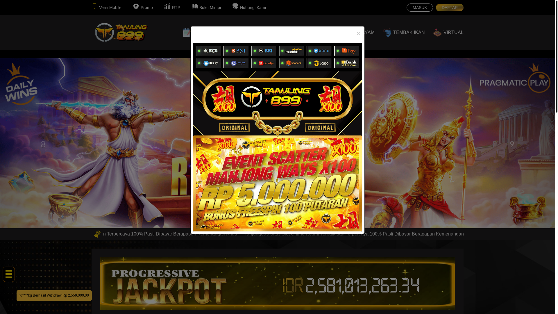 website screenshot of https://putihtan.store/