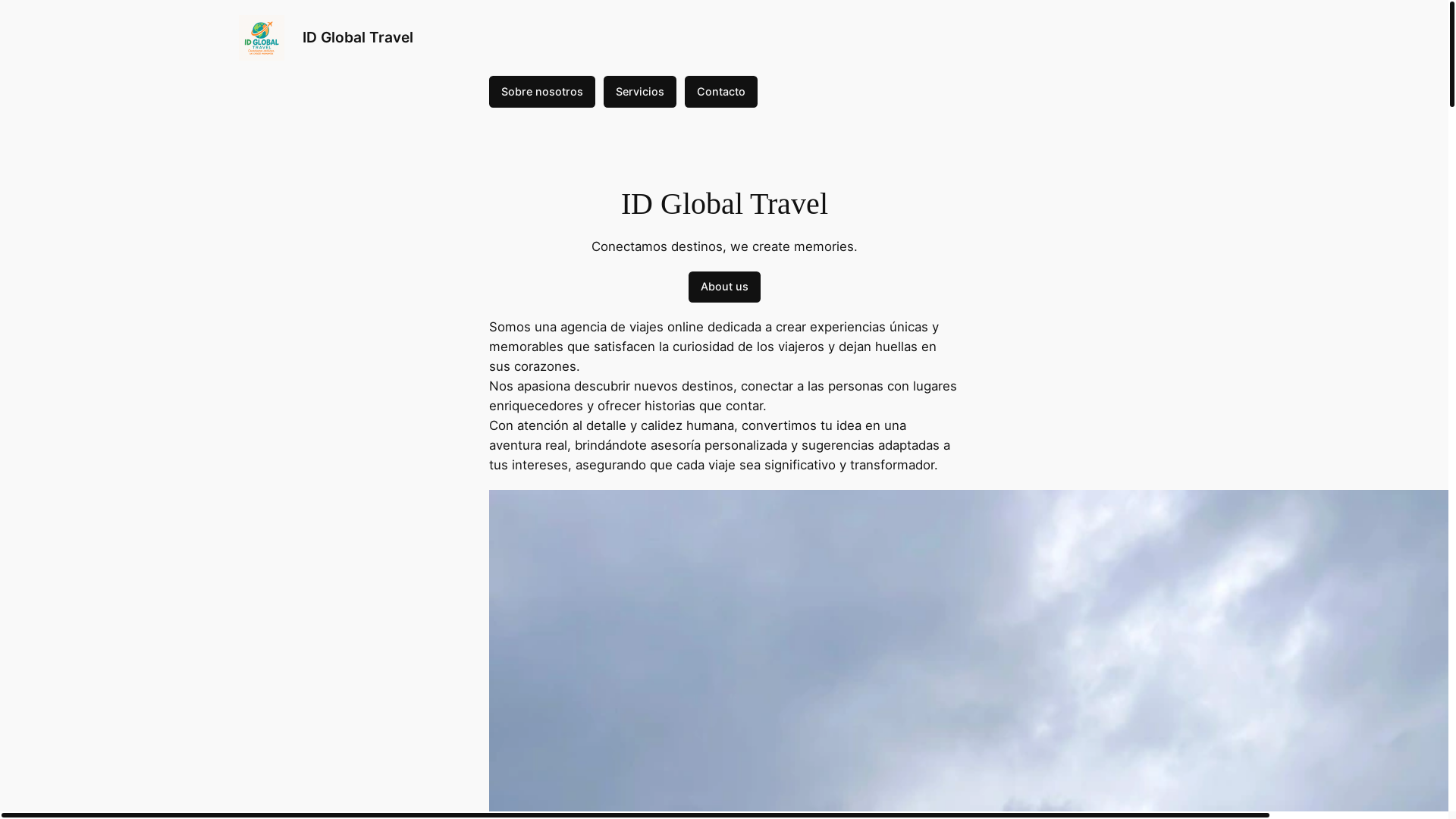 website screenshot of https://idglobaltravel.blog/