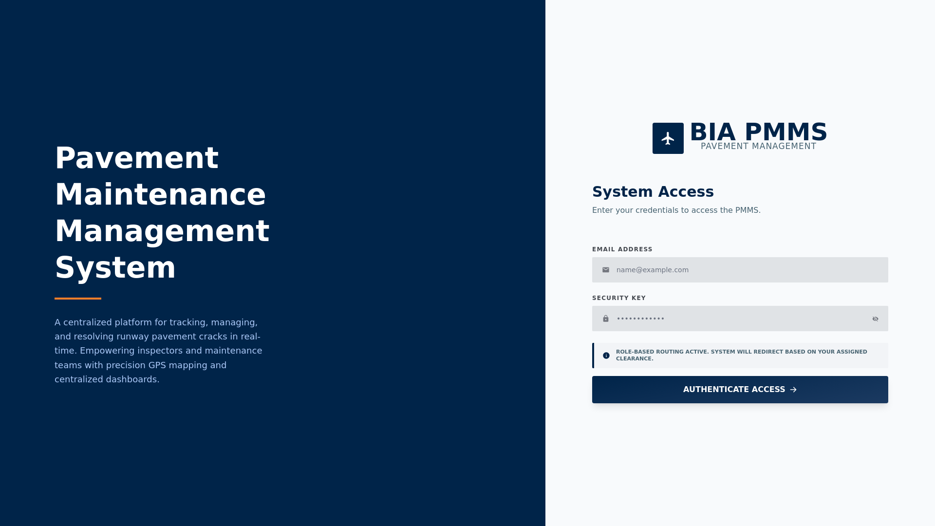 website screenshot of https://integra-portal-staging.pages.dev/