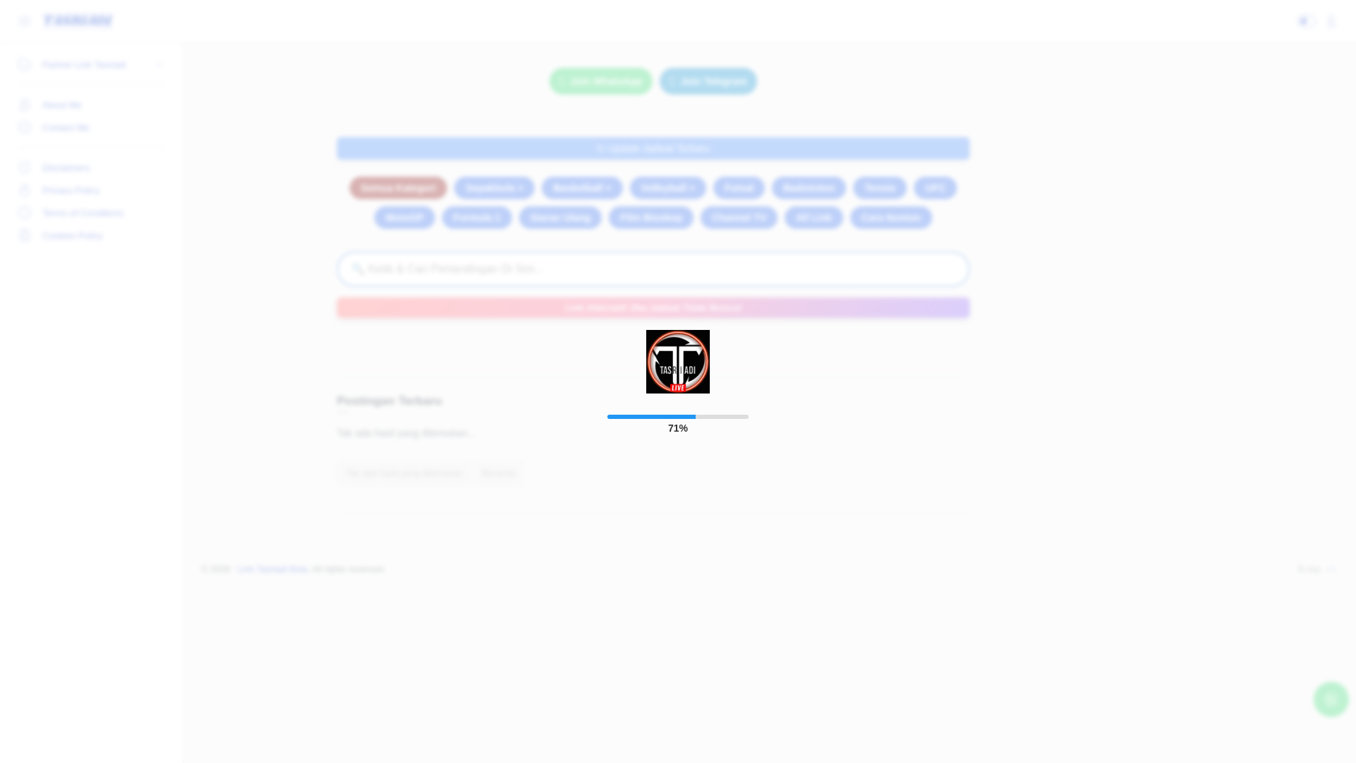 website screenshot of https://linktasriadi.com/