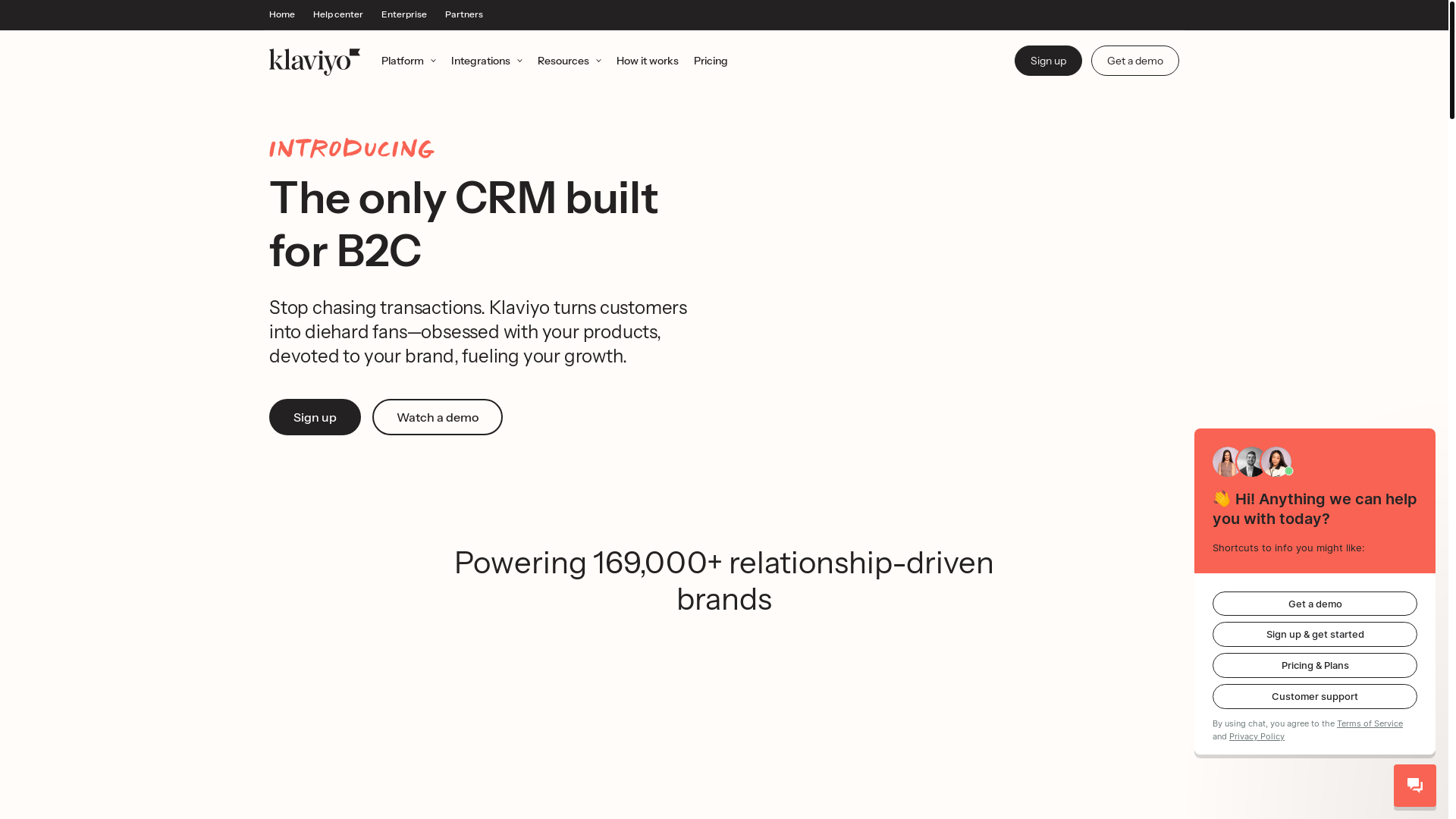 website screenshot of https://manage.kmail-lists.com/