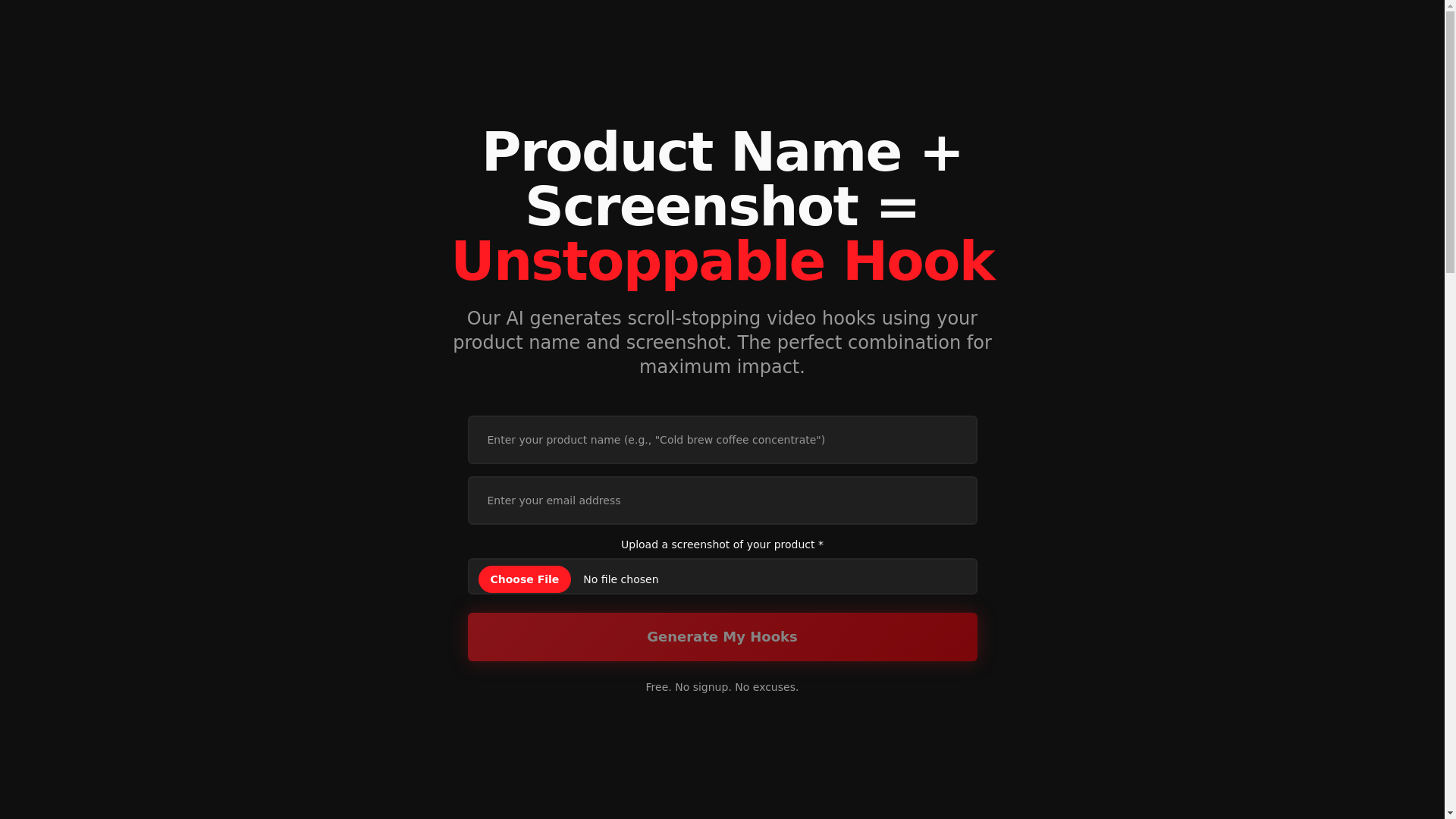 website screenshot of https://hook-commander.pages.dev/