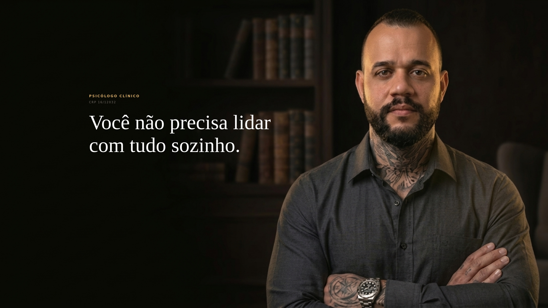 website screenshot of https://psicologiaallanmattos.com.br