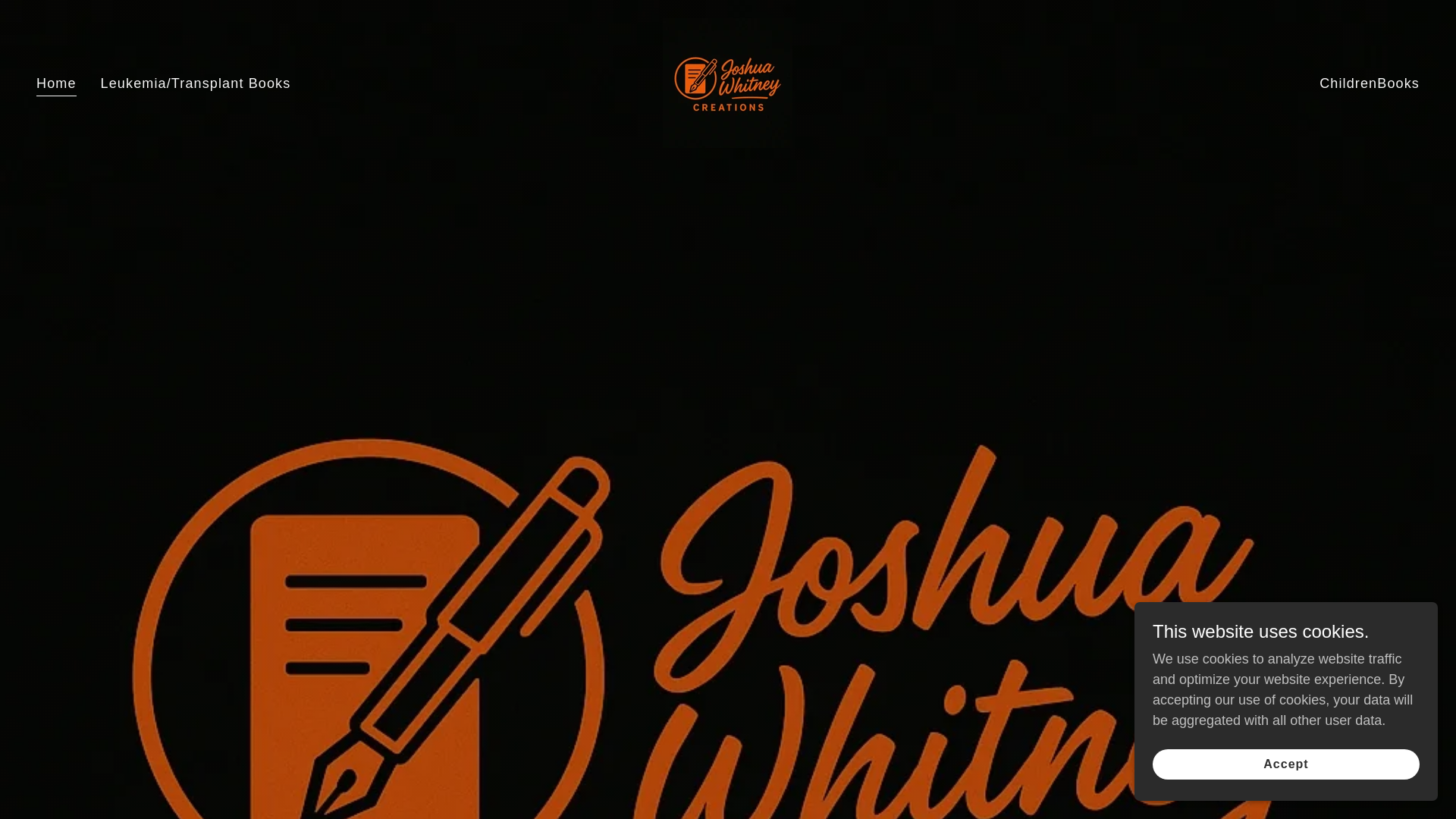 website screenshot of https://joshuawhitneycreations.com