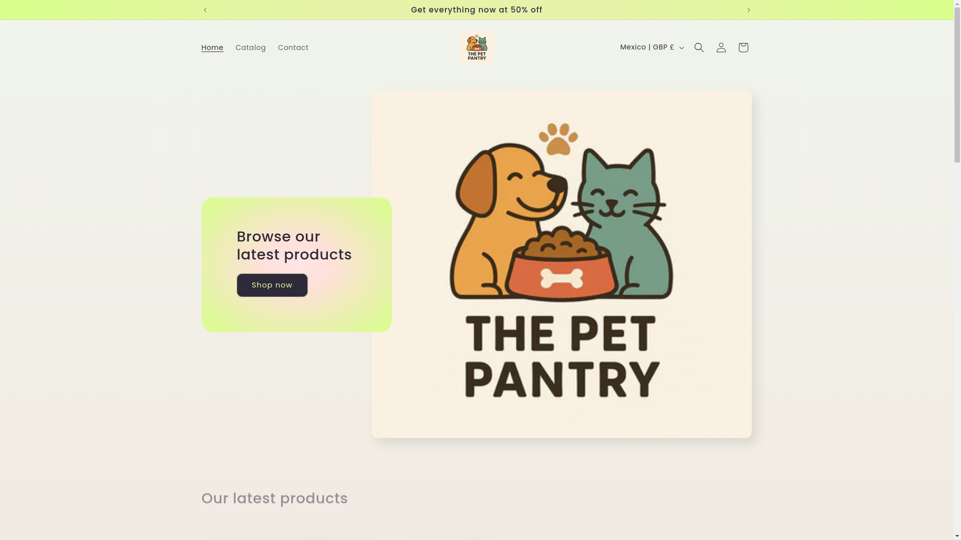website screenshot of https://pawfecto4pets.com/