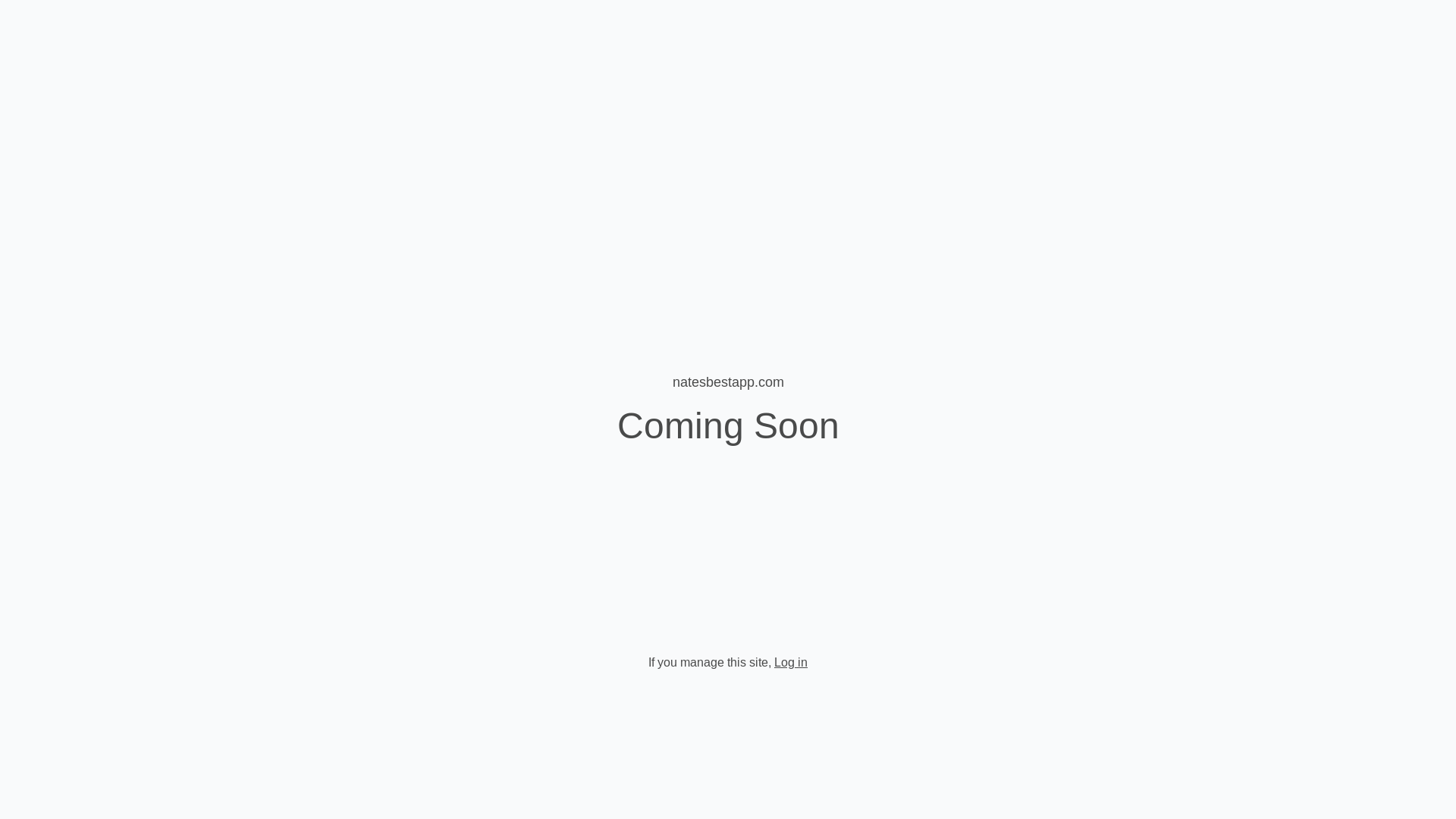 website screenshot of https://natesbestapp.com/