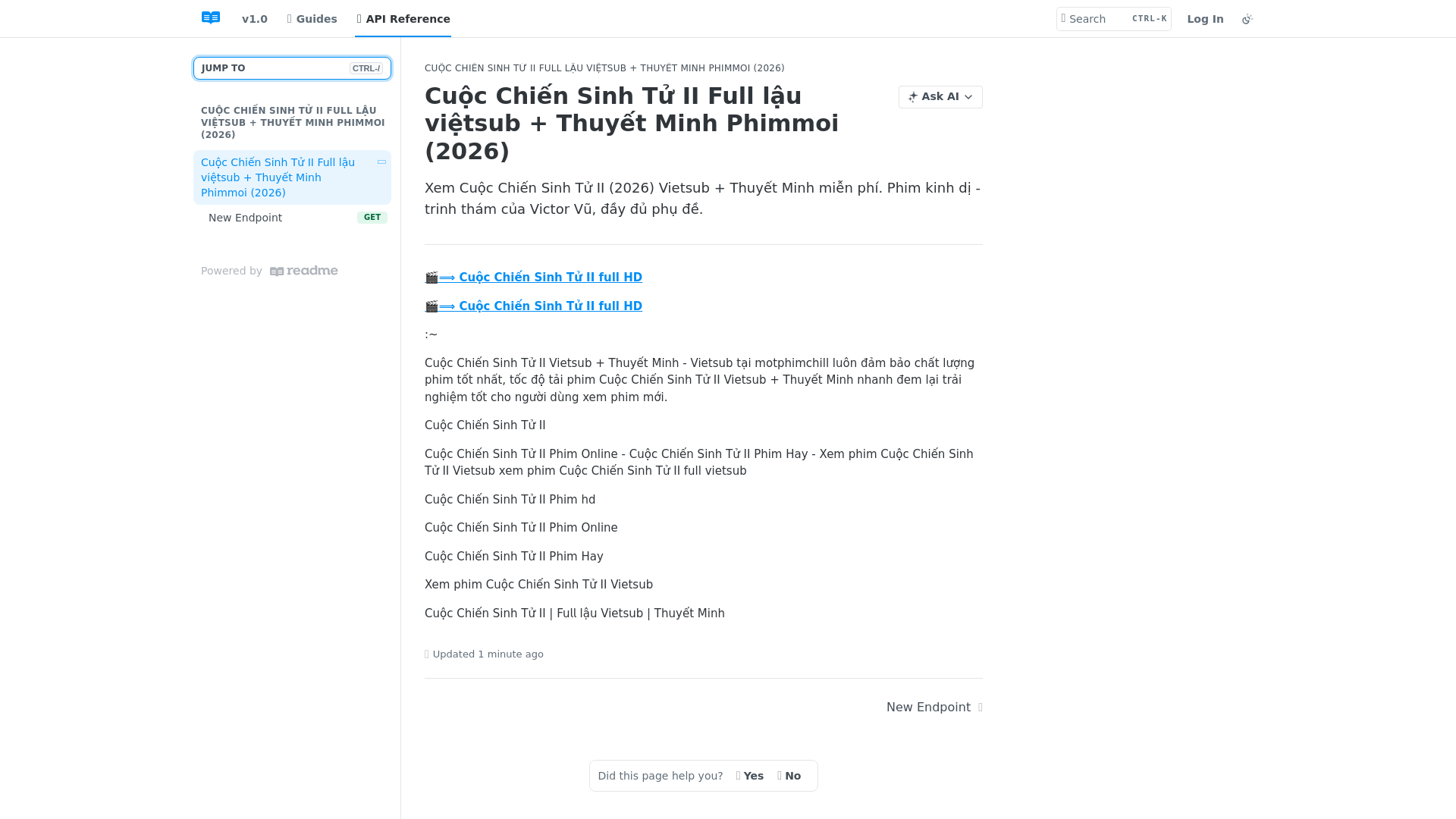 website screenshot of https://cuocchiensinhtuii4.readme.io/reference/cuocchiensinhtuii4k