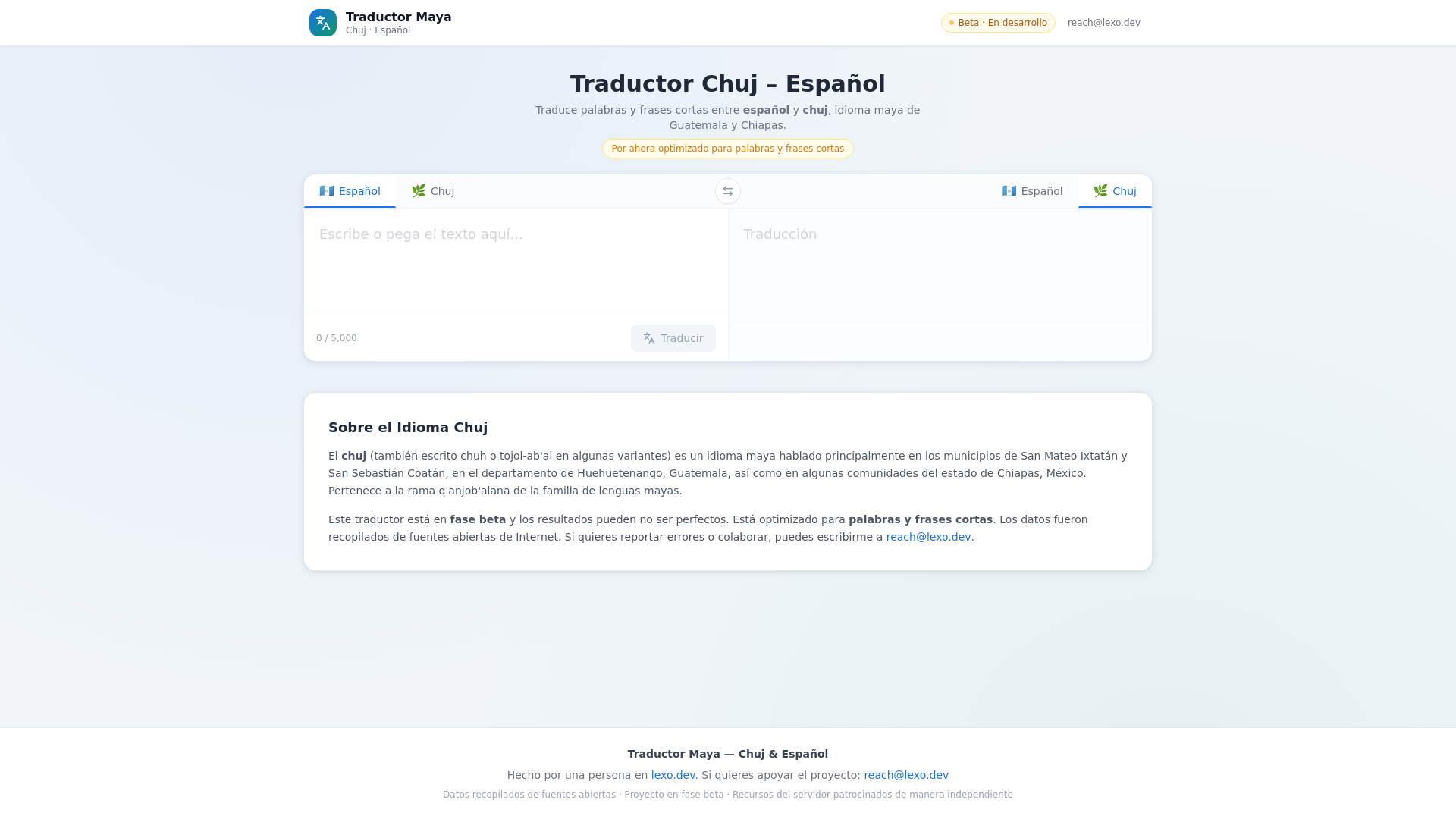 website screenshot of https://mayatrans.pages.dev/