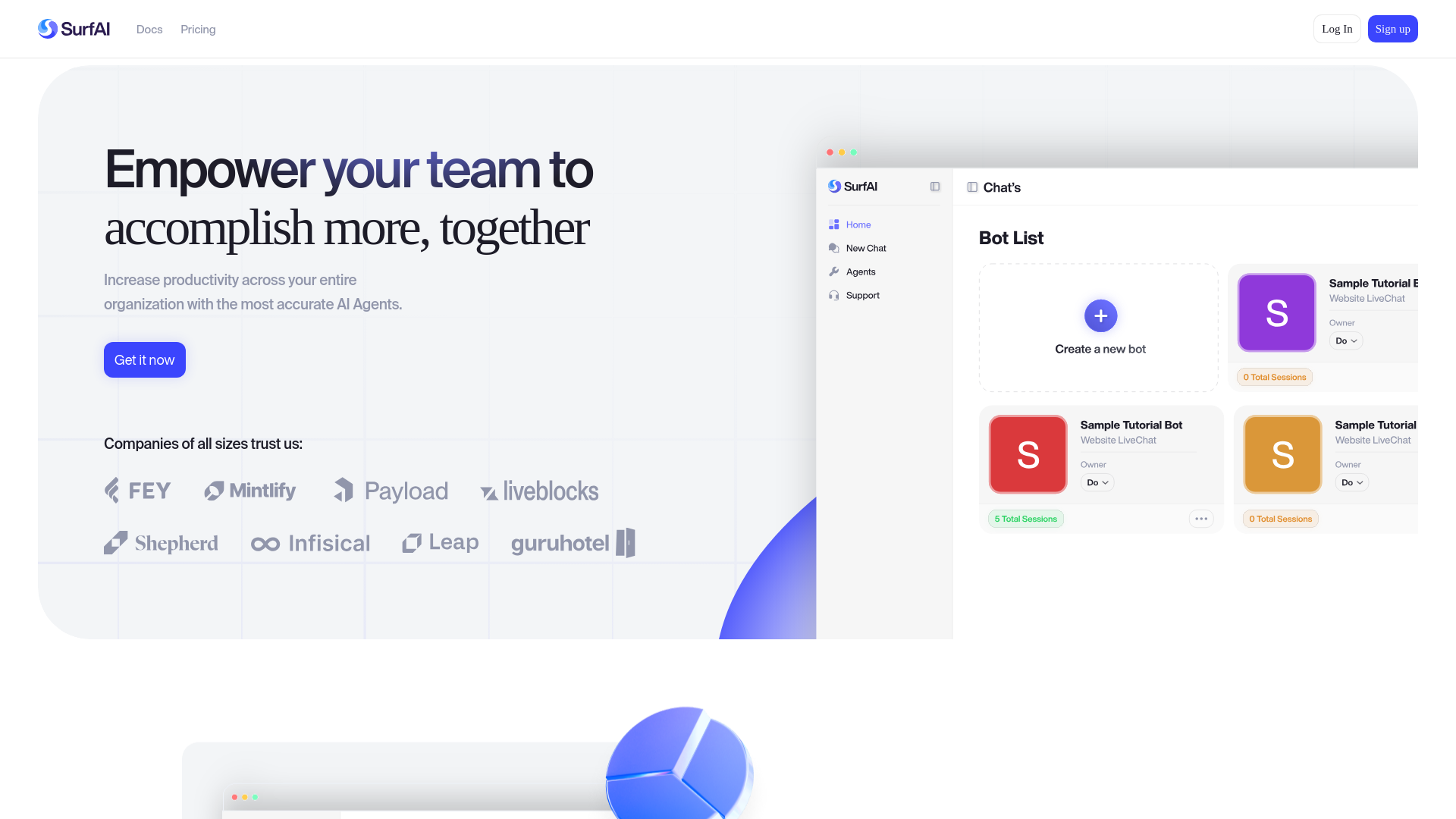 website screenshot of https://surfapp.us/