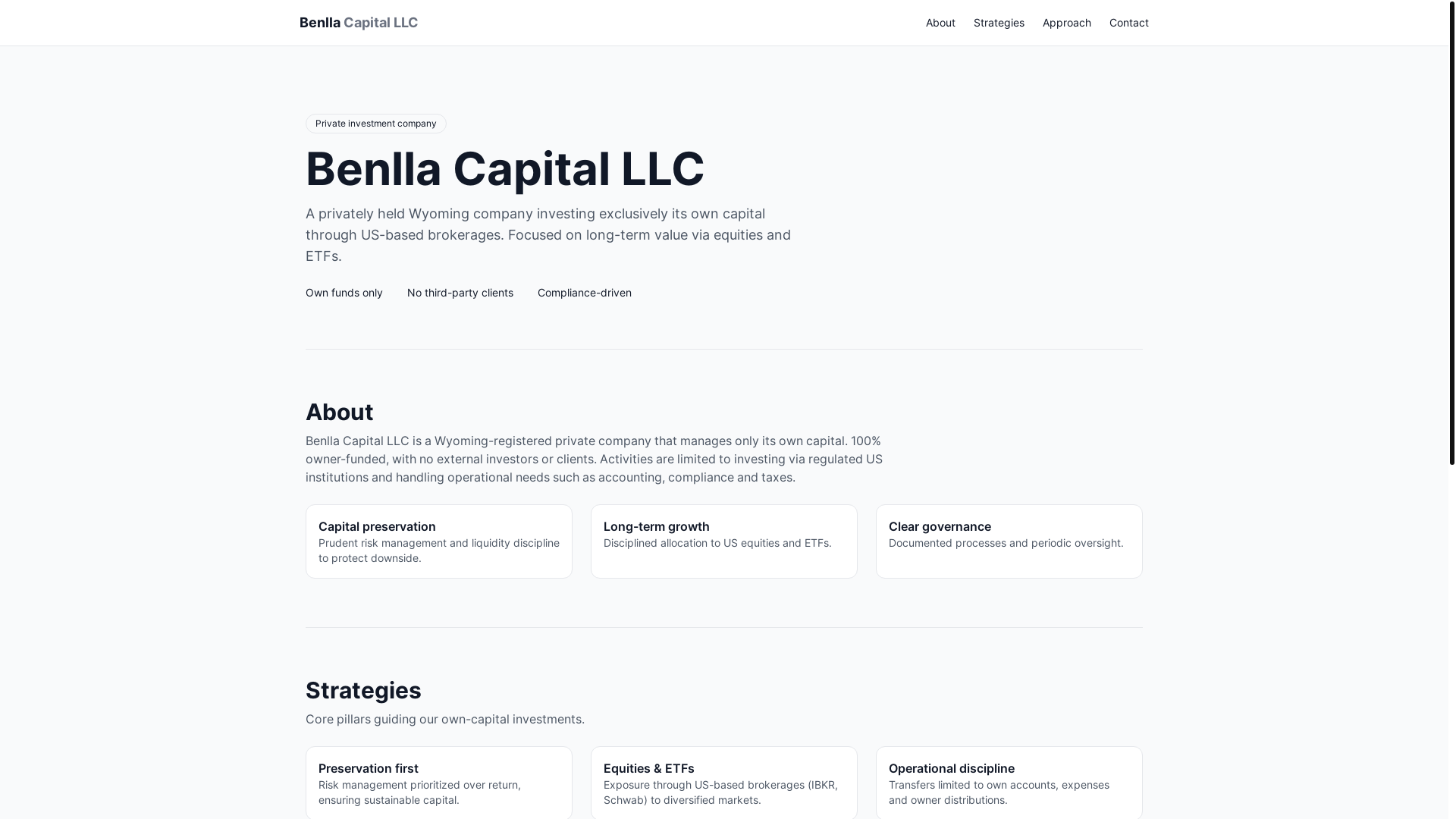 website screenshot of https://benllagroupcanvas2.pages.dev/