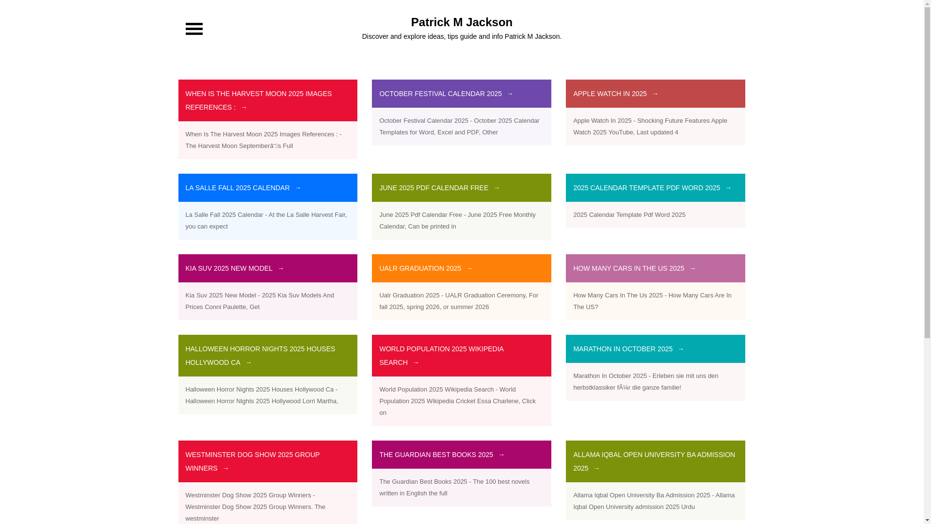 website screenshot of https://patrickmjacksonr.pages.dev/
