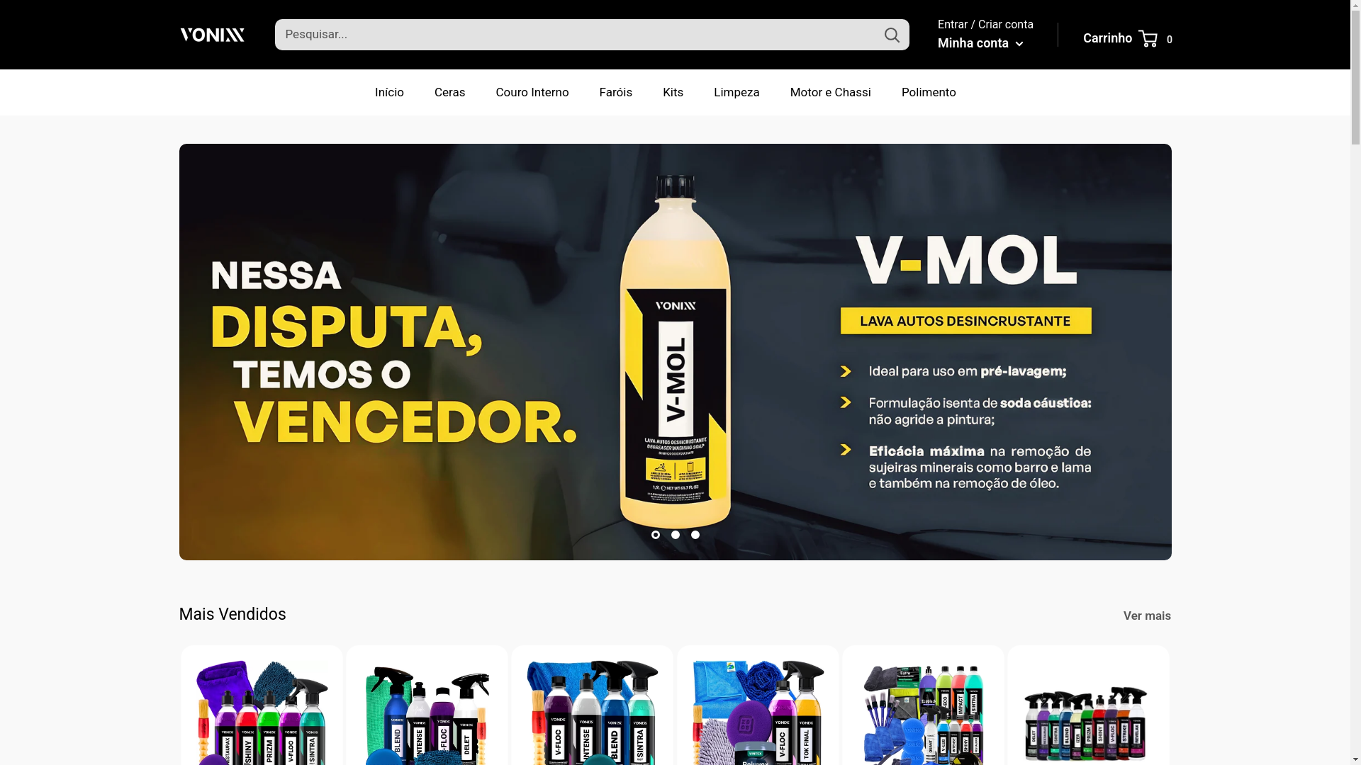 website screenshot of https://vonlxxbrasil.com/