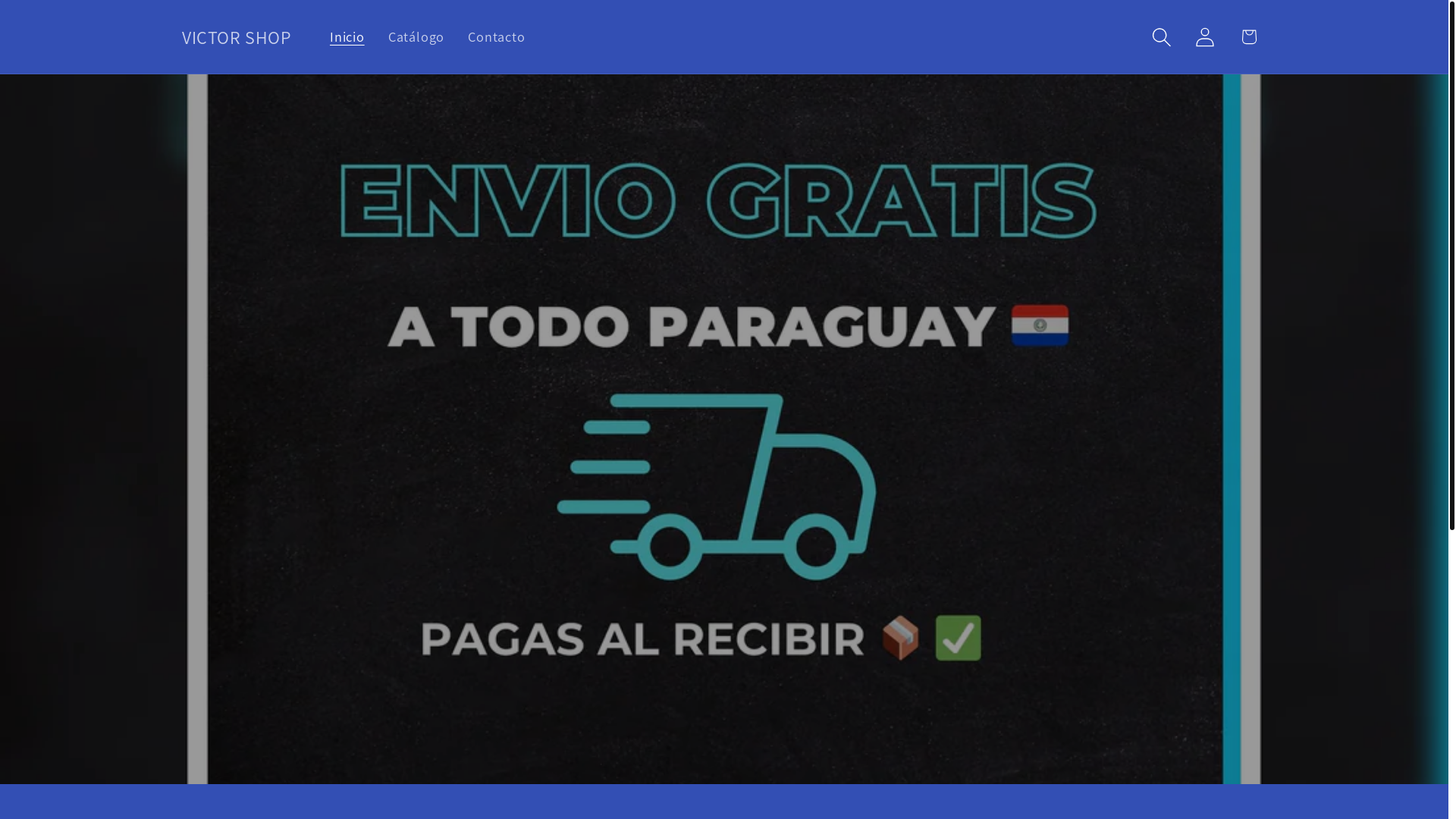 website screenshot of https://tiendavictorshop.com/