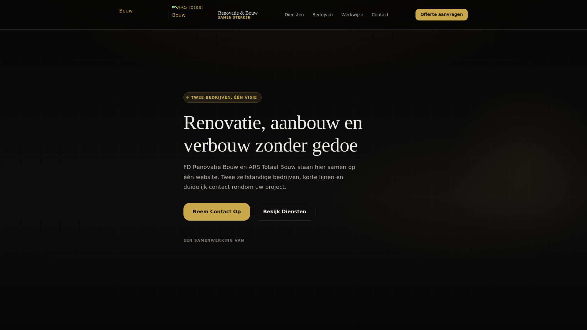 website screenshot of https://site-fd-ars-bouw.pages.dev/
