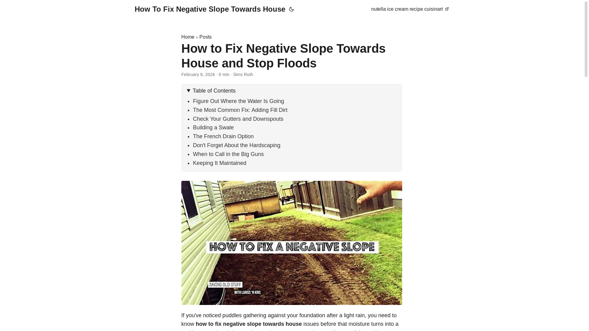 website screenshot of https://how-to-fix-negative-slope-towards-house.pages.dev/
