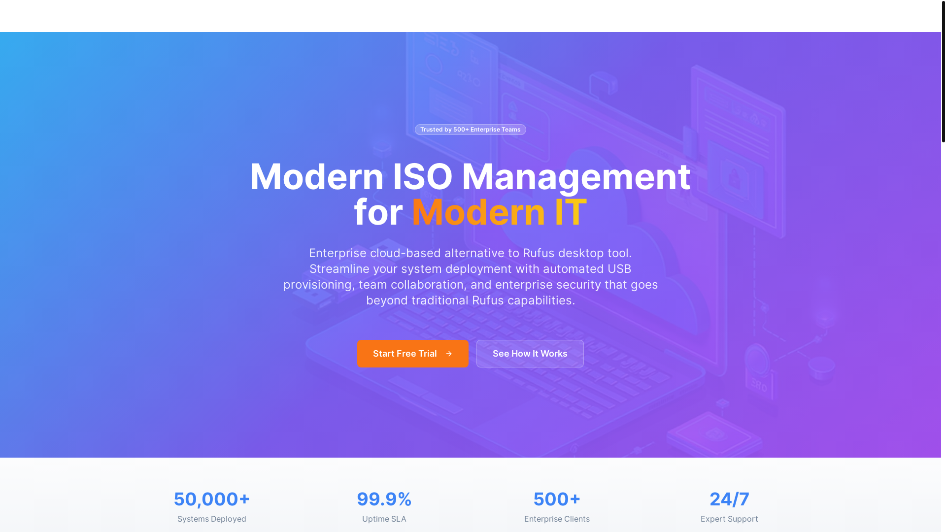 website screenshot of https://systemlaunchhub.com/