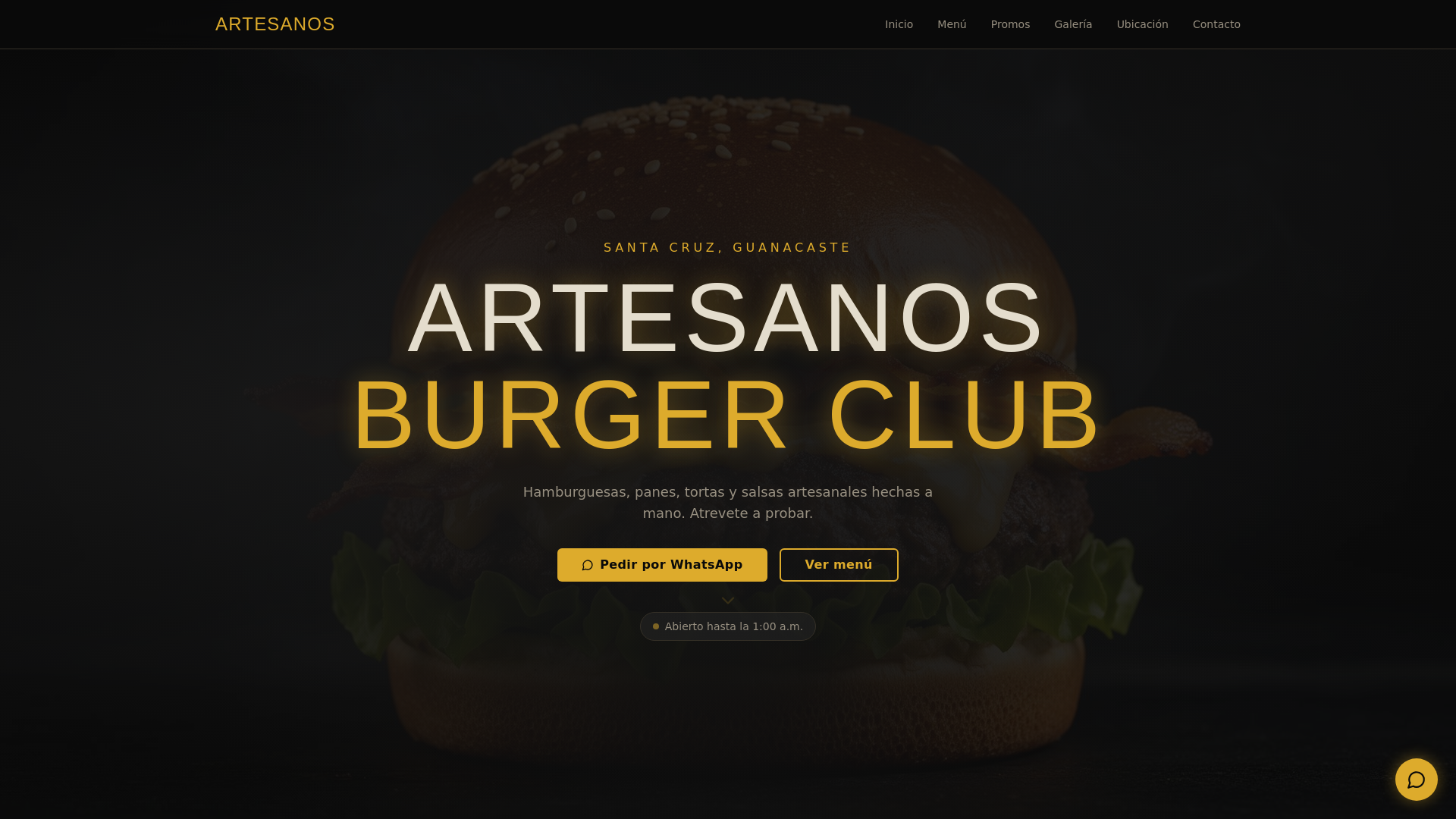 website screenshot of https://artesanos.pages.dev/