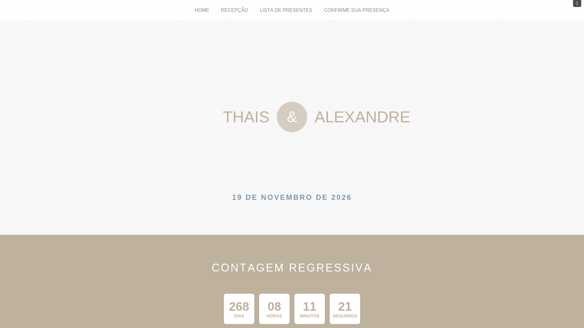 website screenshot of https://thathaeale.com.br/