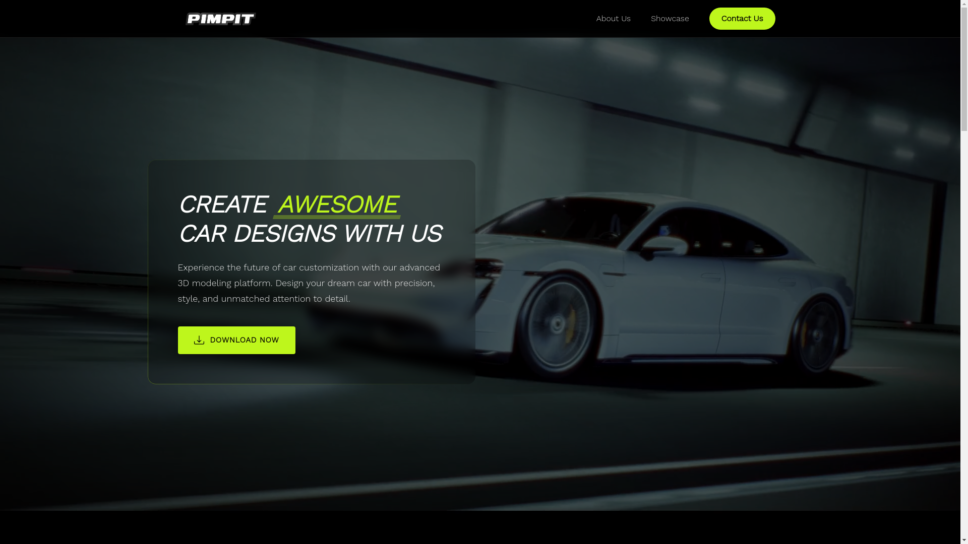website screenshot of https://pimpit-landing.pages.dev/