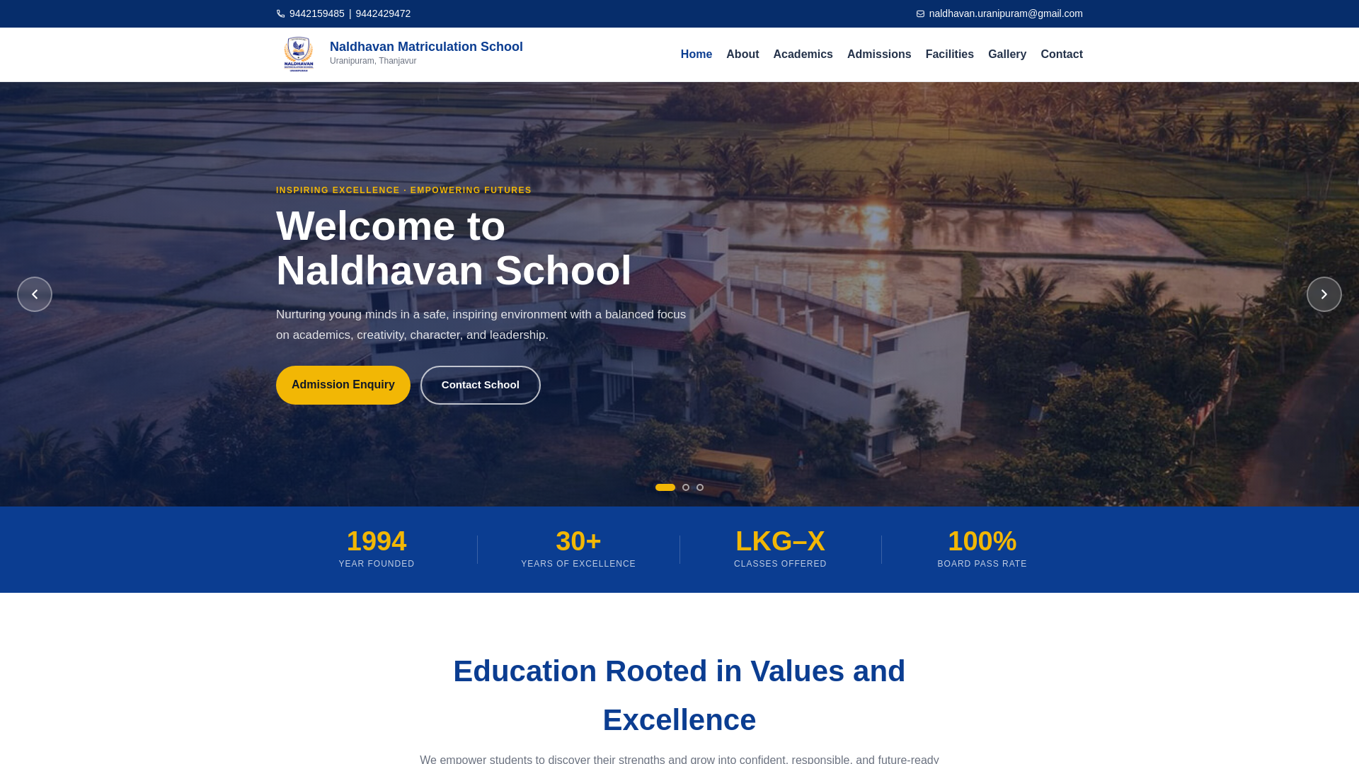 website screenshot of https://naldhavan.pages.dev/