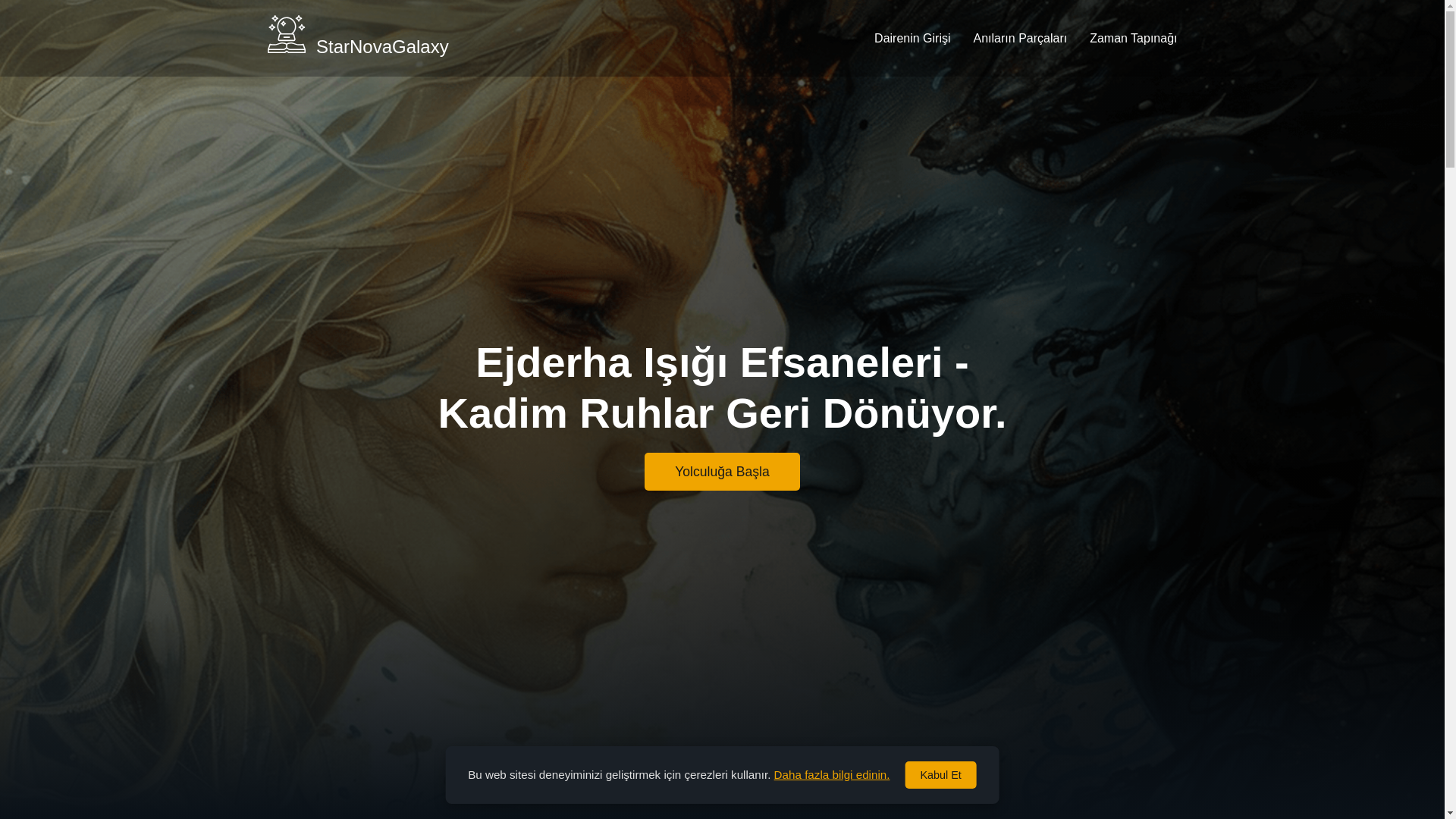 website screenshot of https://starnovagalaxy.com/