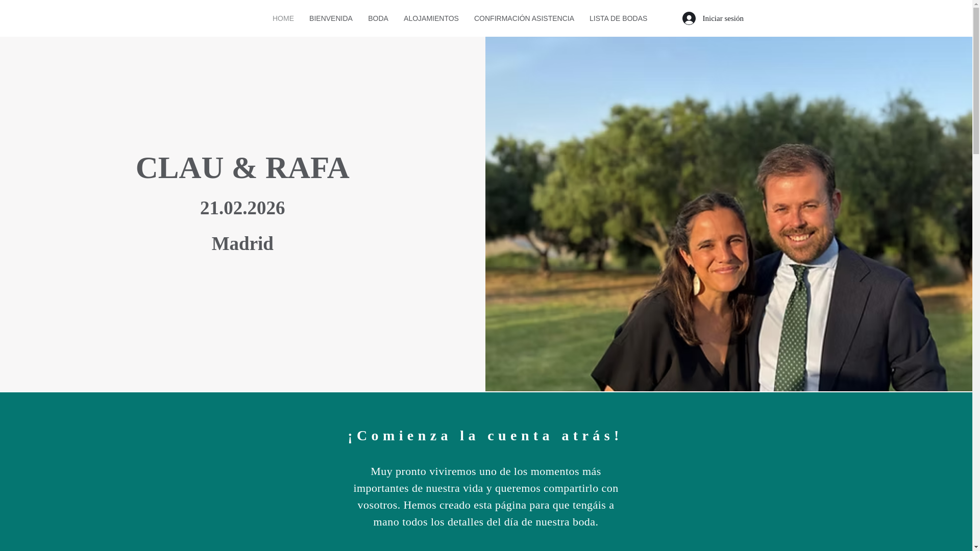 website screenshot of https://clauyrafa.com/