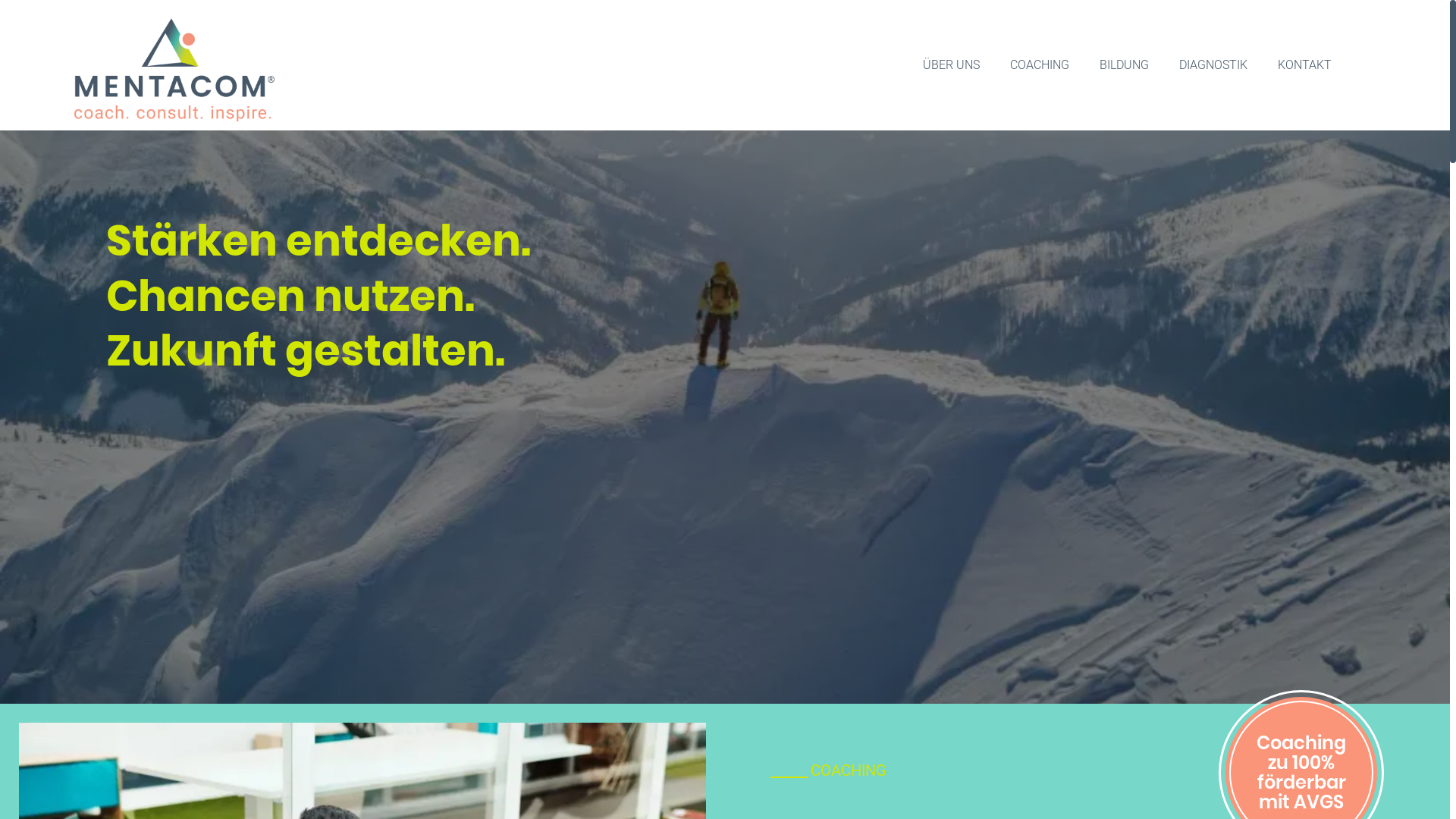 website screenshot of https://karrierecoaching-essen.de/
